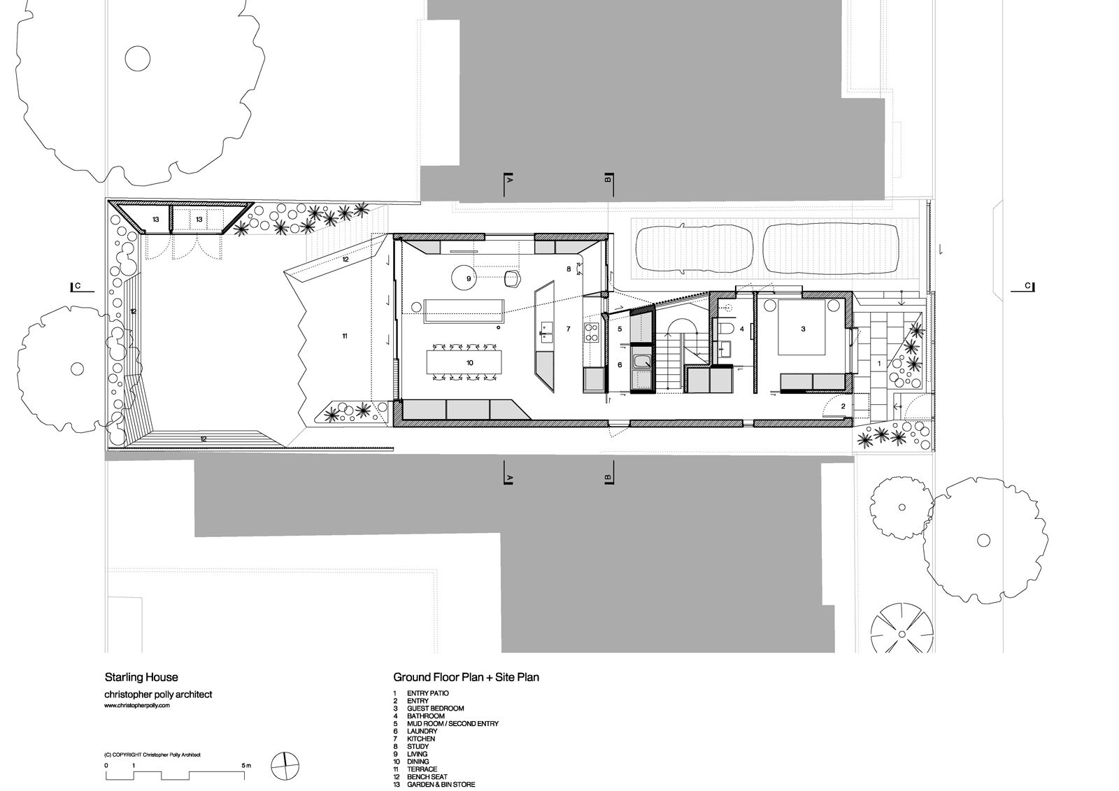 Starling House - Ground Floor Plan