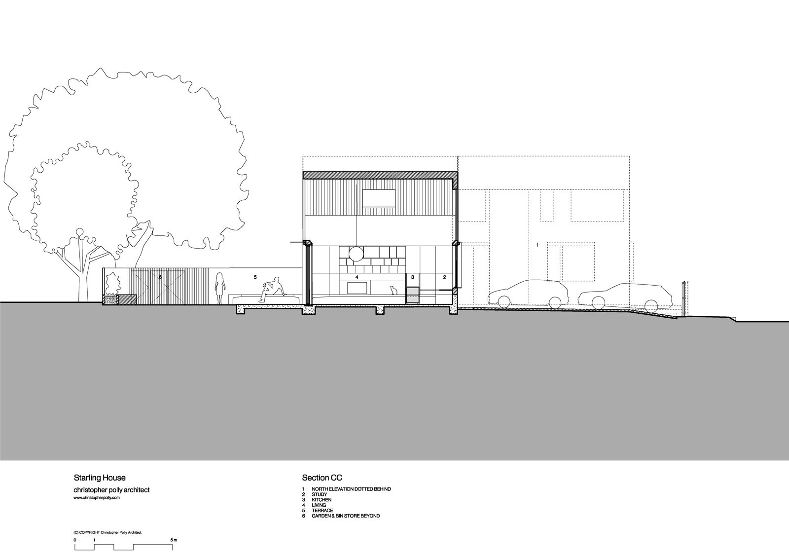 Starling House - Section CC
