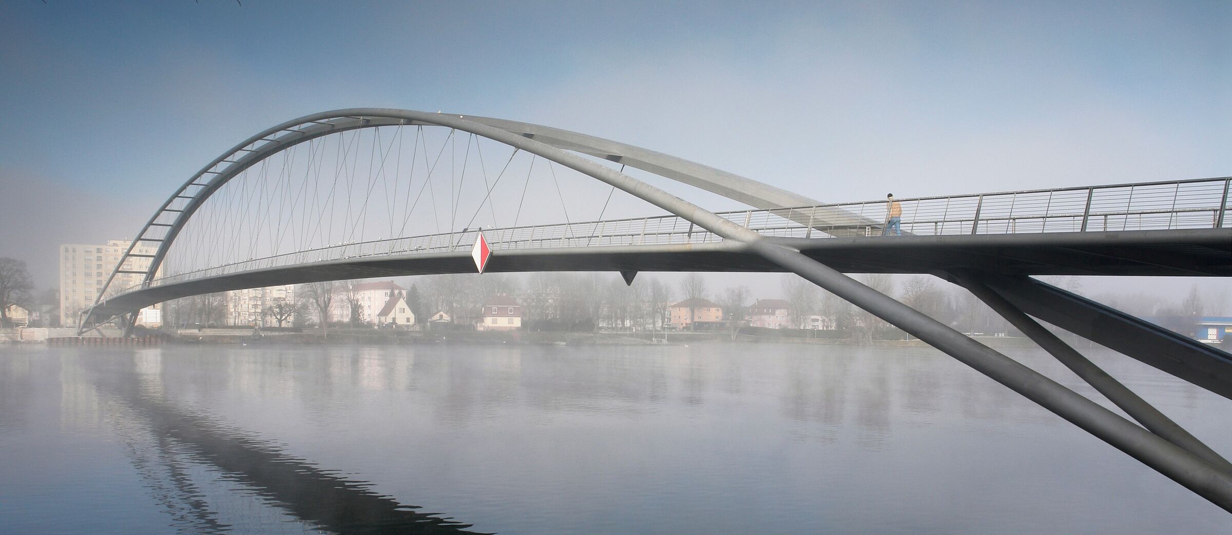 アート・デザイン・音楽 Rheinbrucken Rhine Bridges Passerelle de Trois Pays | Dietmar Feichtinger Architectes