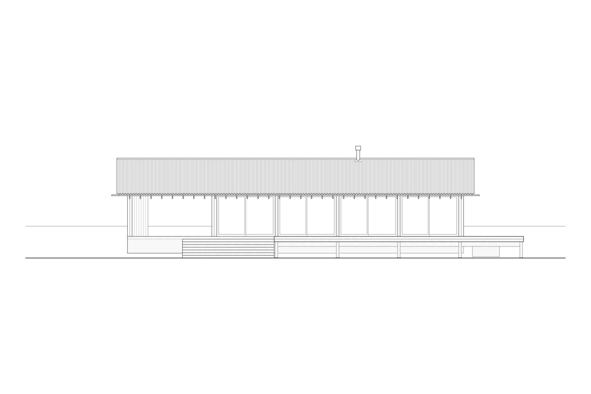 south elevation