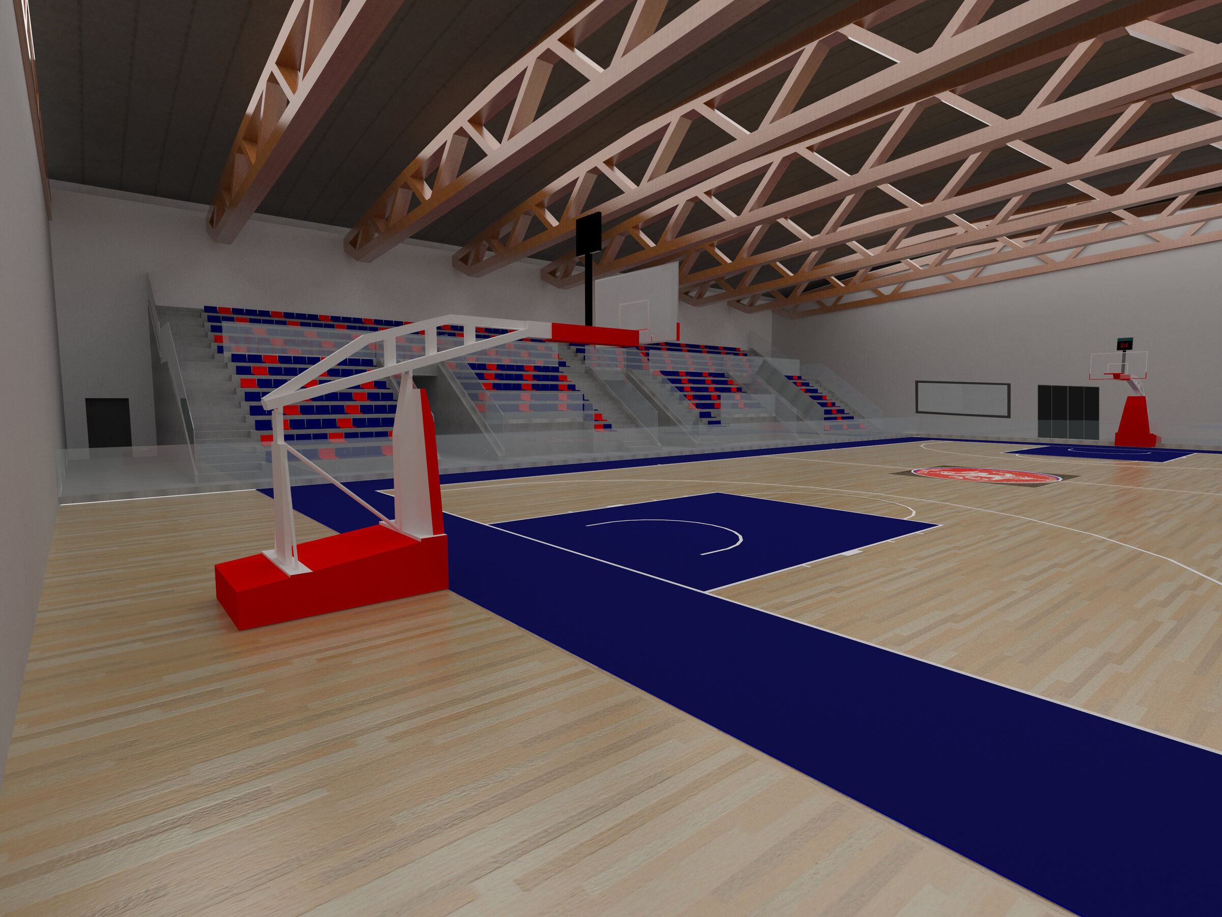 Internal view from the field