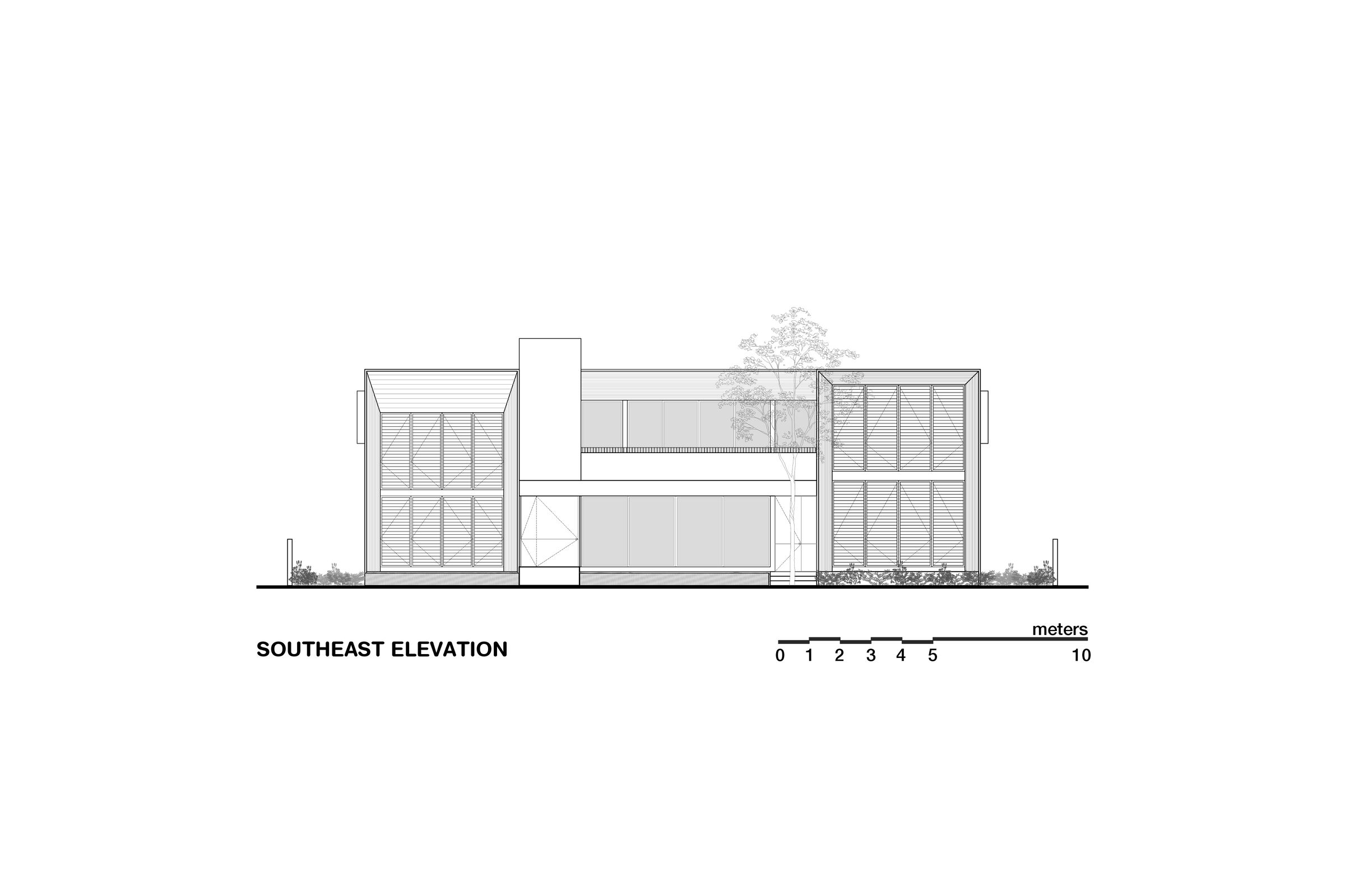 Southeast Elevation
