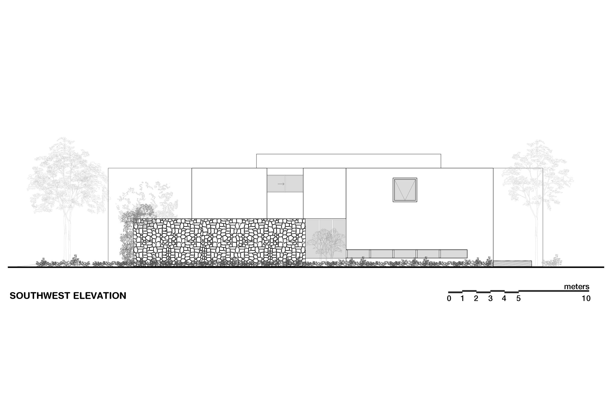 Southwest Elevation