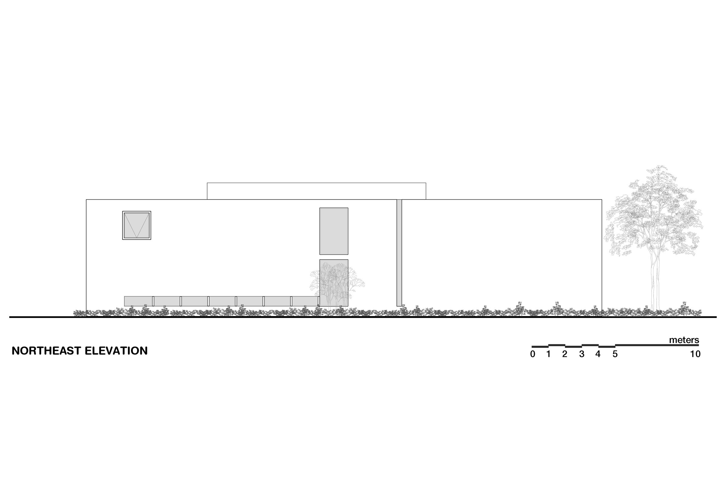 Northeast Elevation