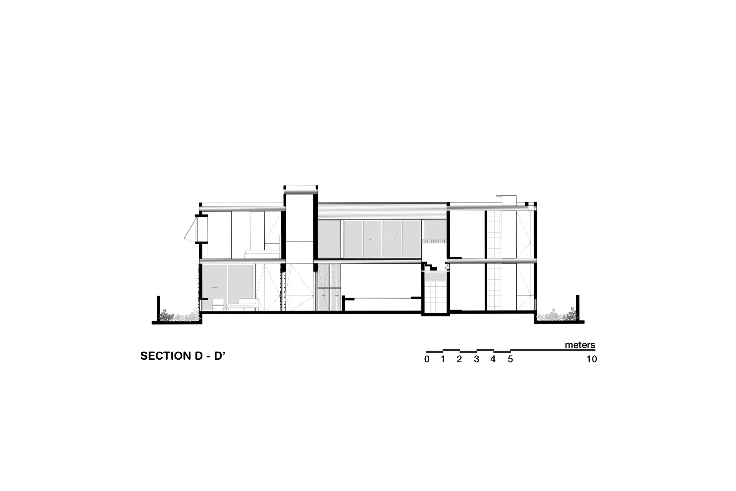 Section D - D'