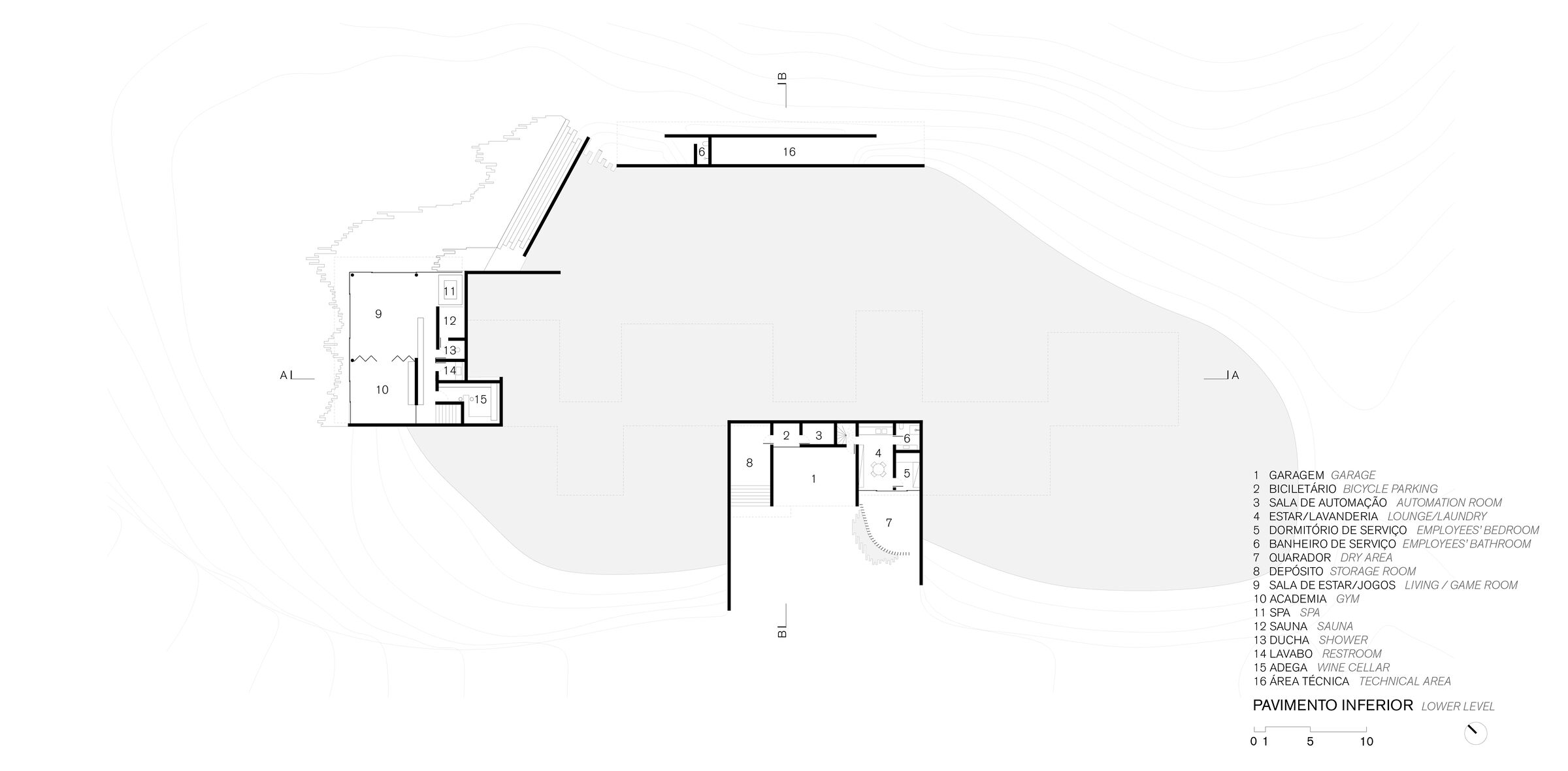Lower Level Plan