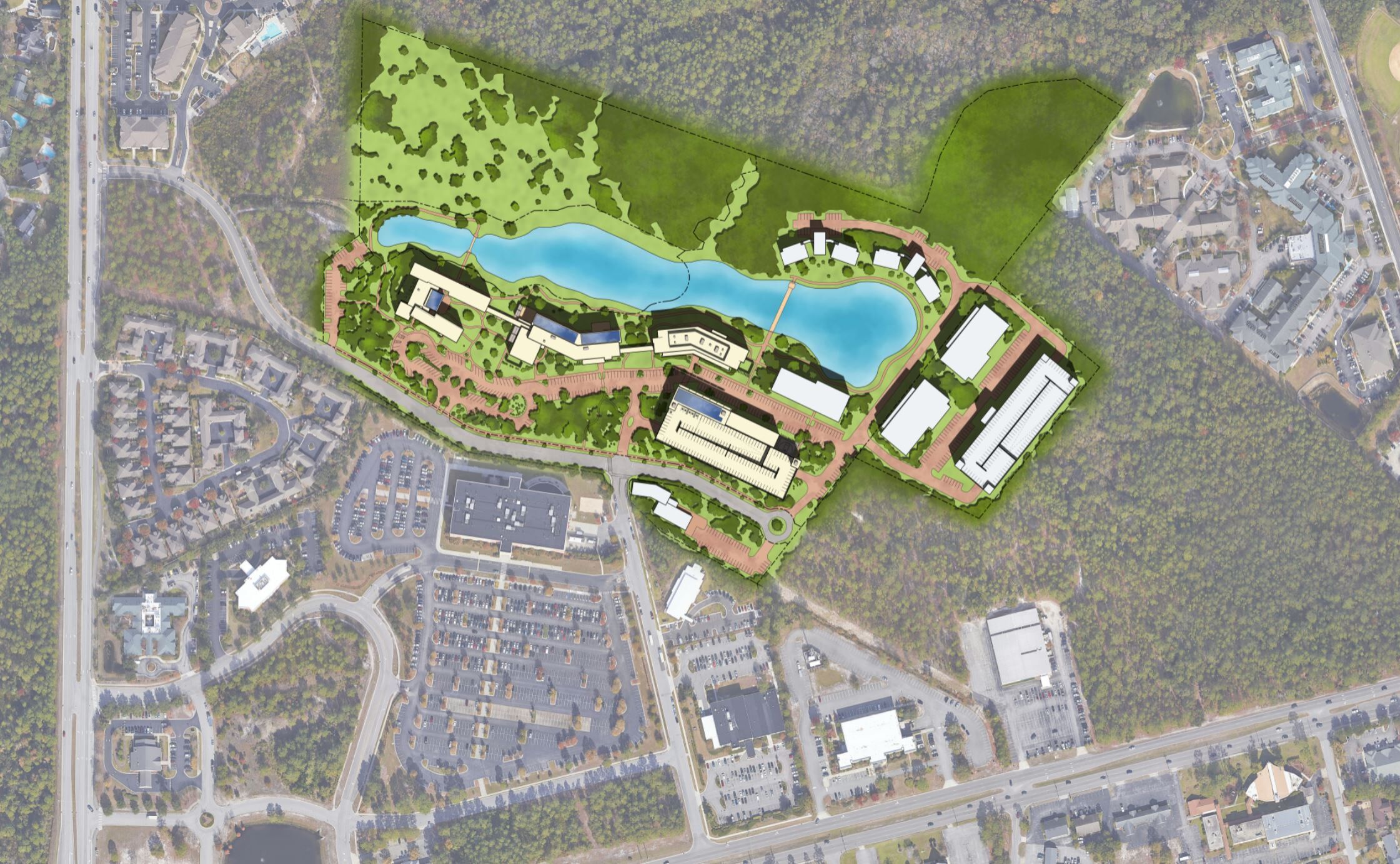 Live Oak Bank Campus Masterplan