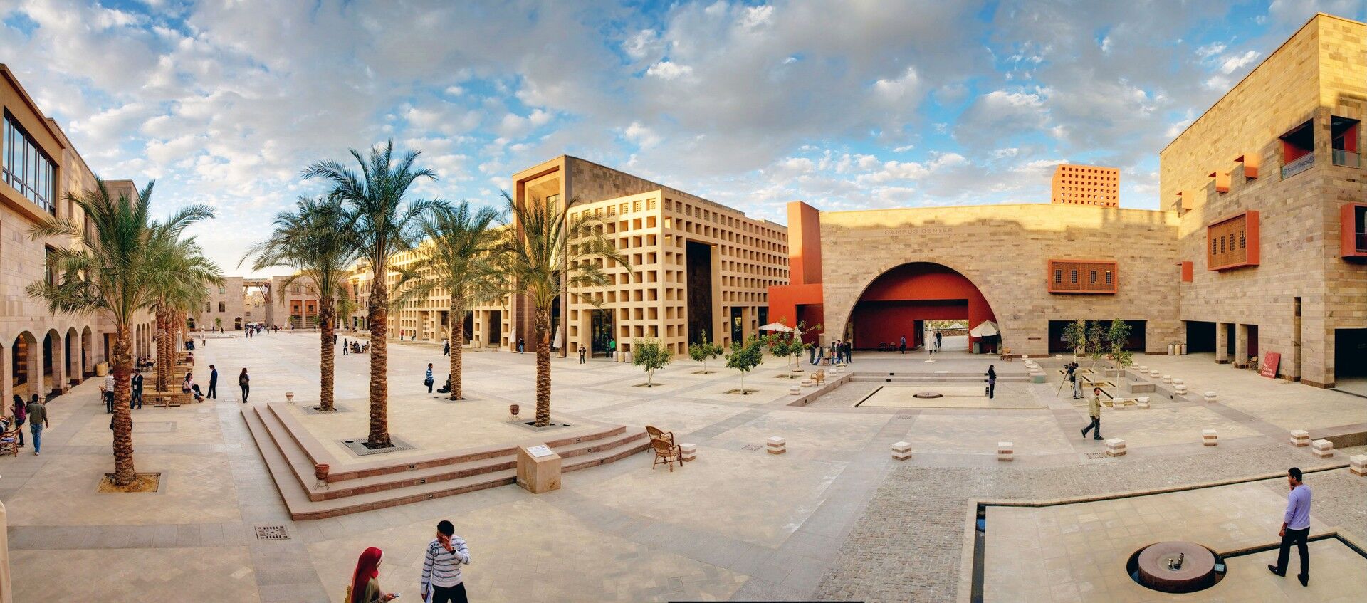 American University In Cairo Master Plan IBI Group Archello