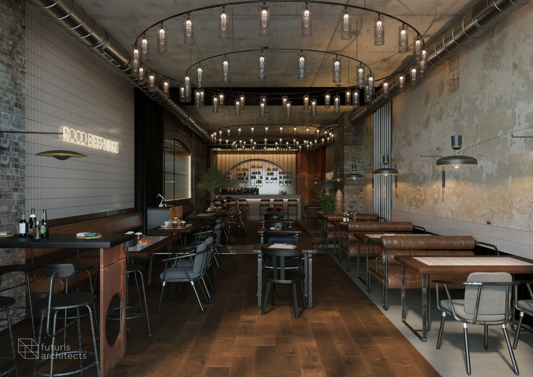 Restaurant interior design