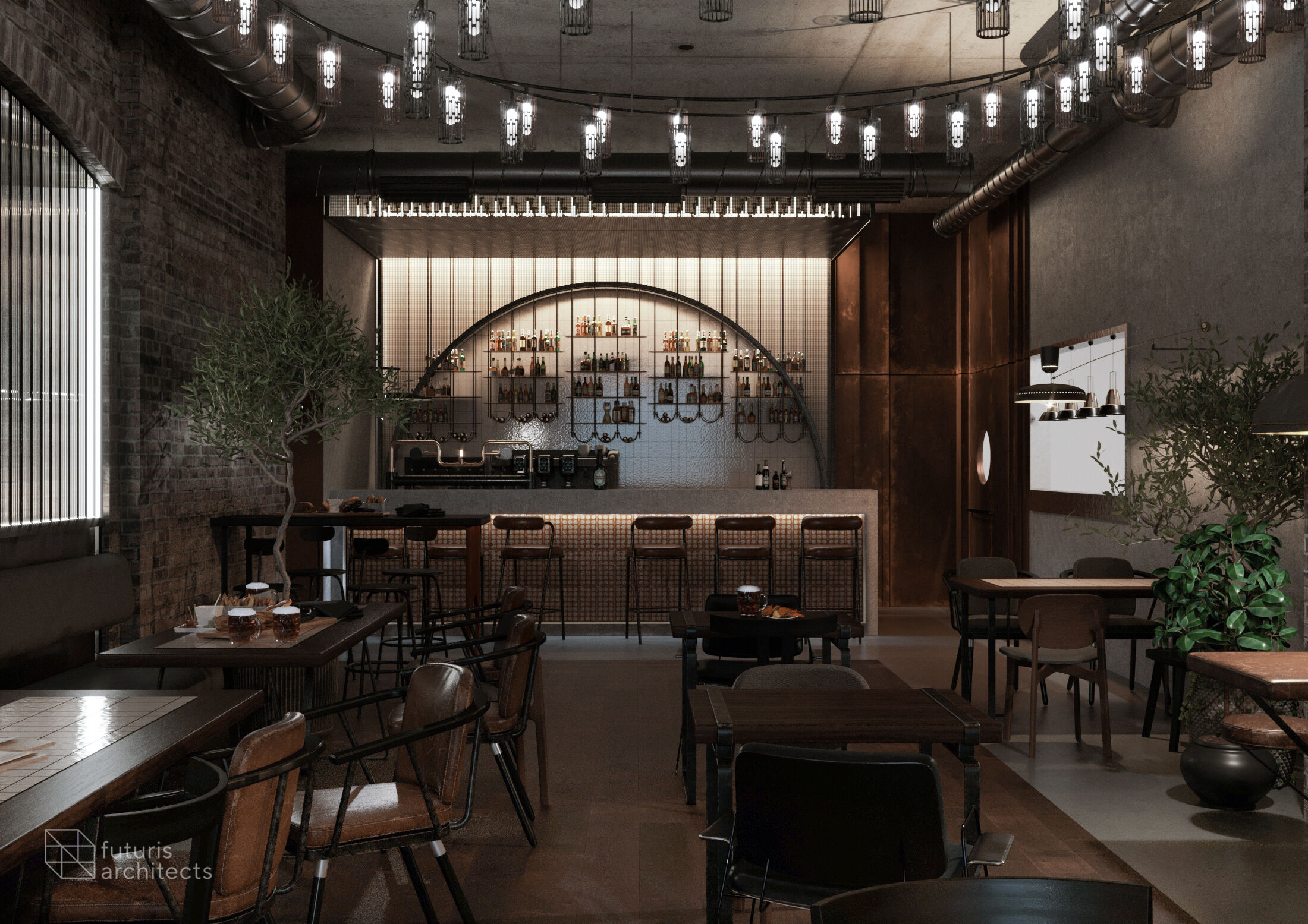 Restaurant interior design