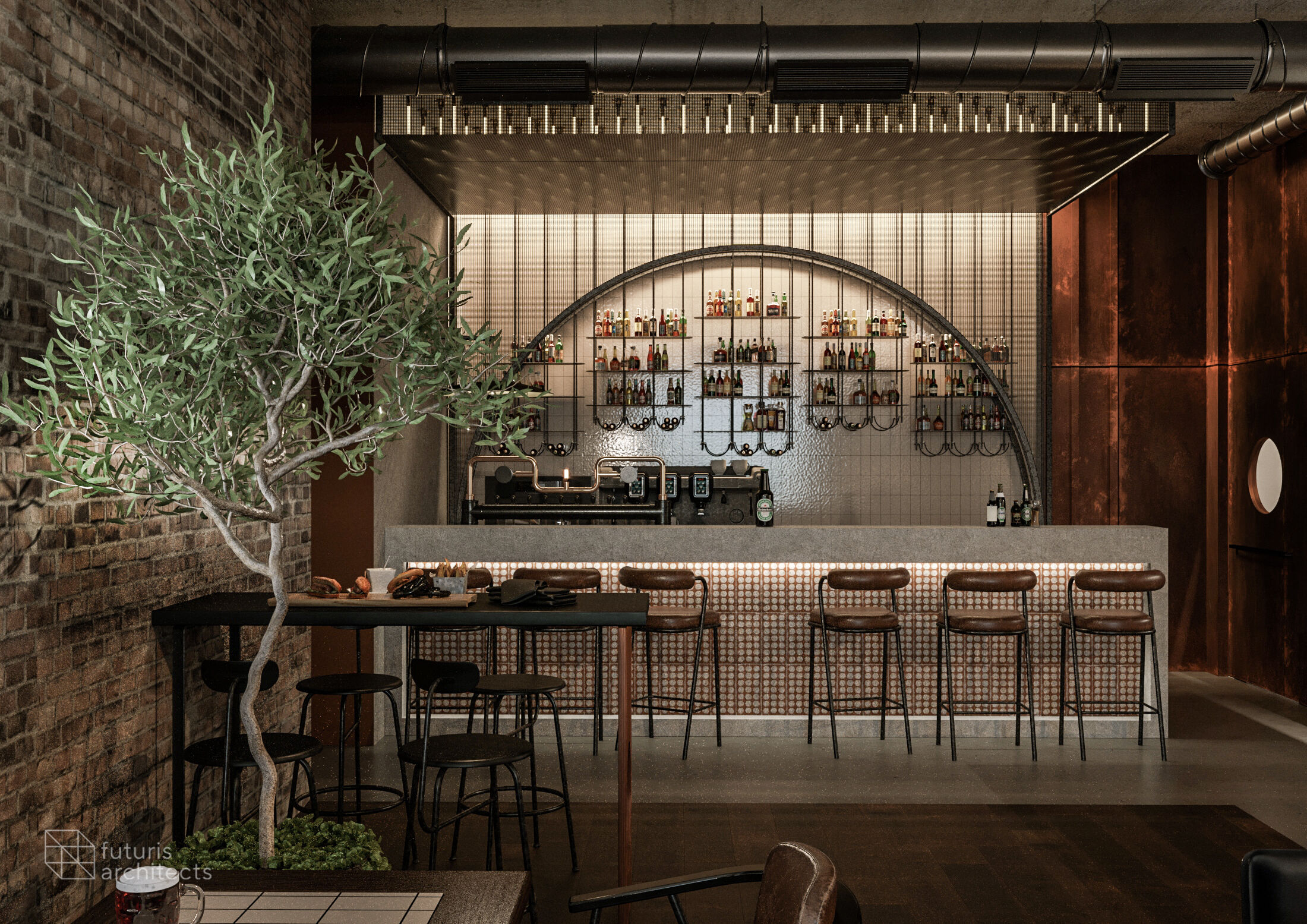 Restaurant interior design
