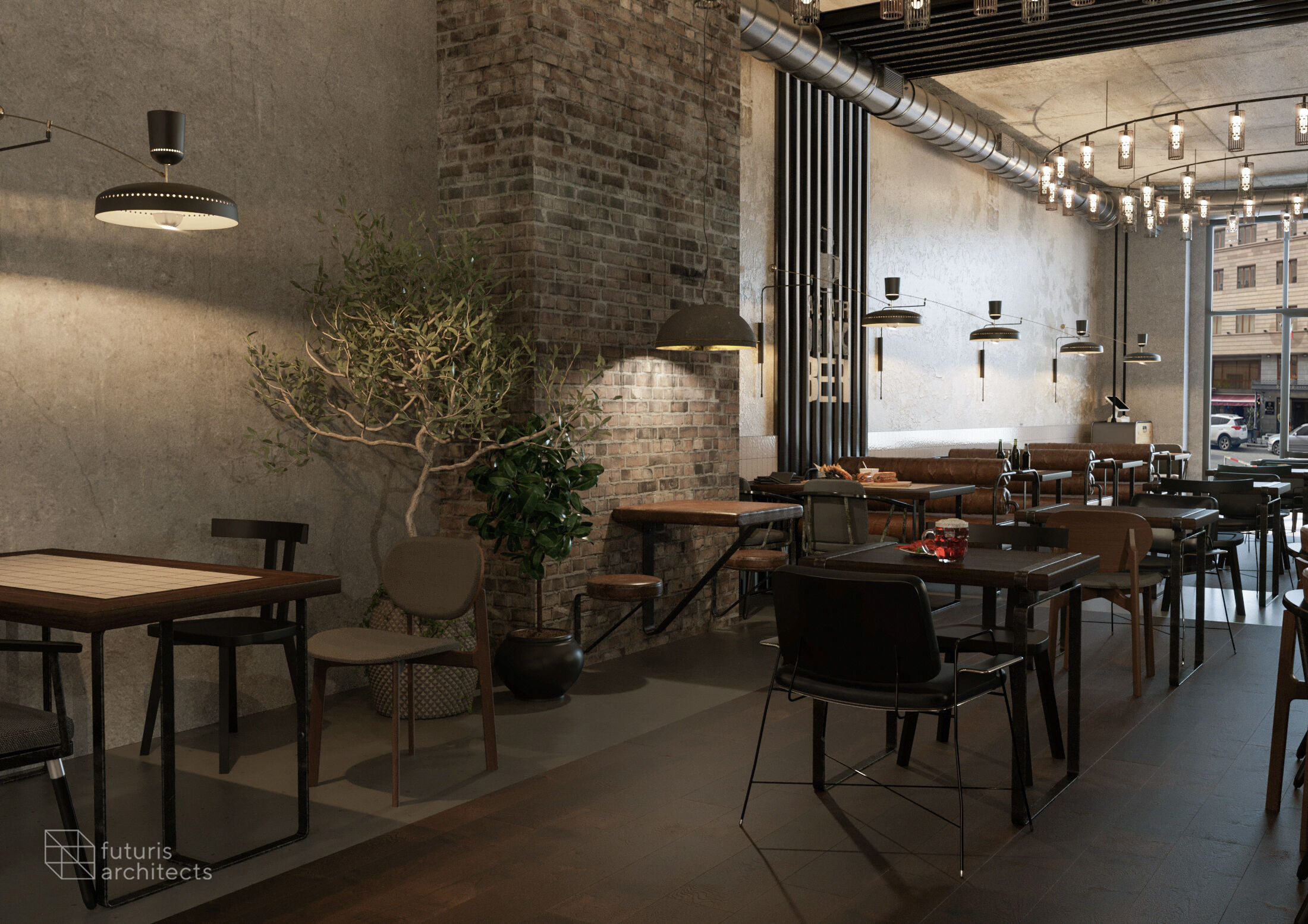 Restaurant interior design