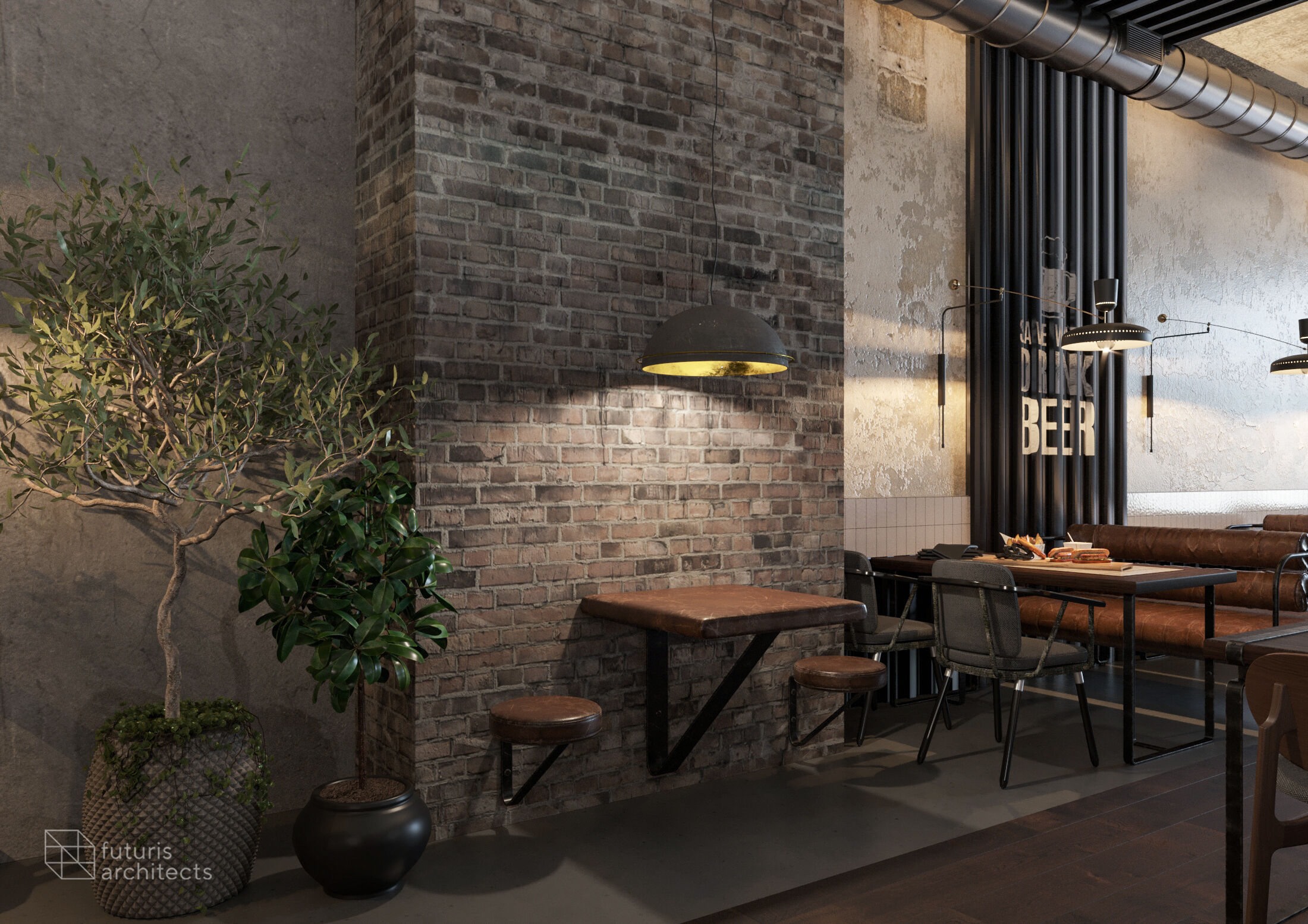 Restaurant interior design