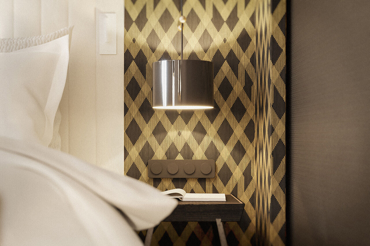 Standard room at the Astoria