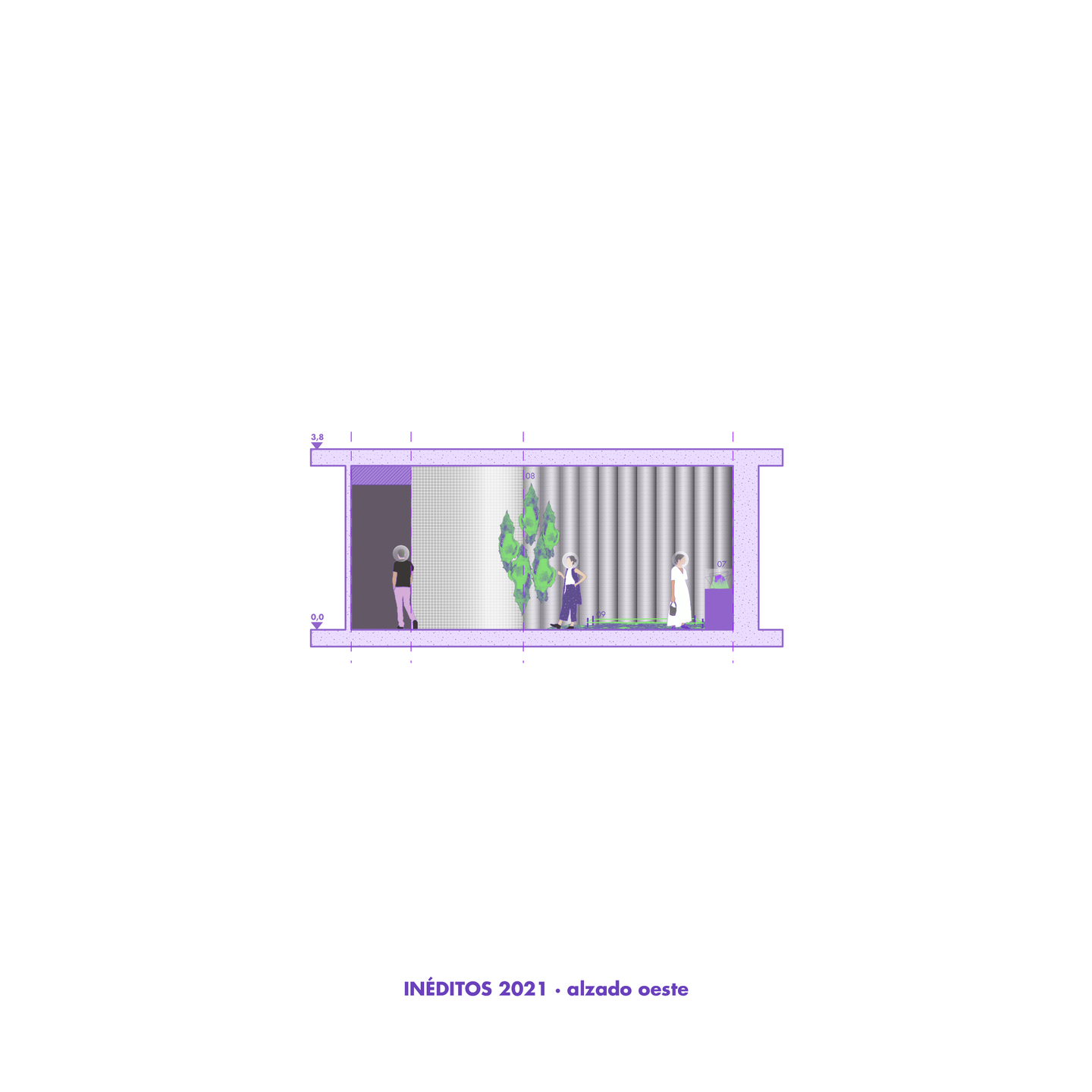 Front view - weast