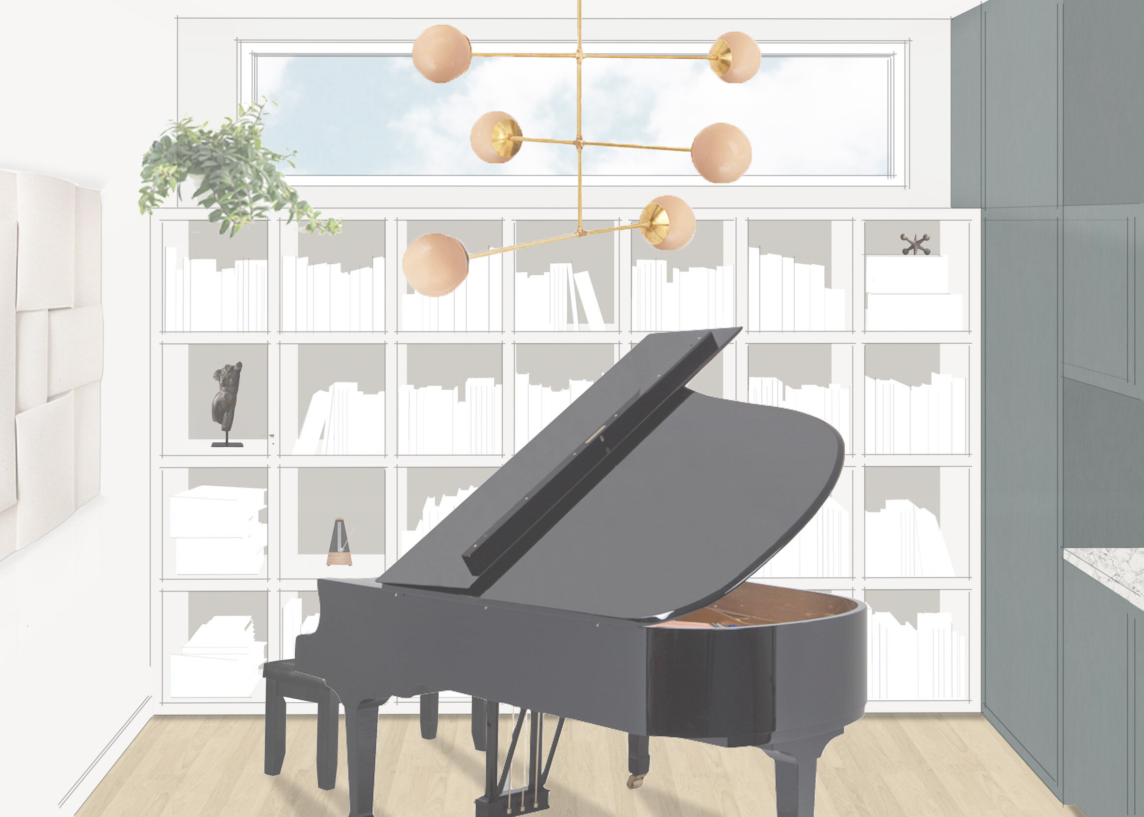 Laneway home library