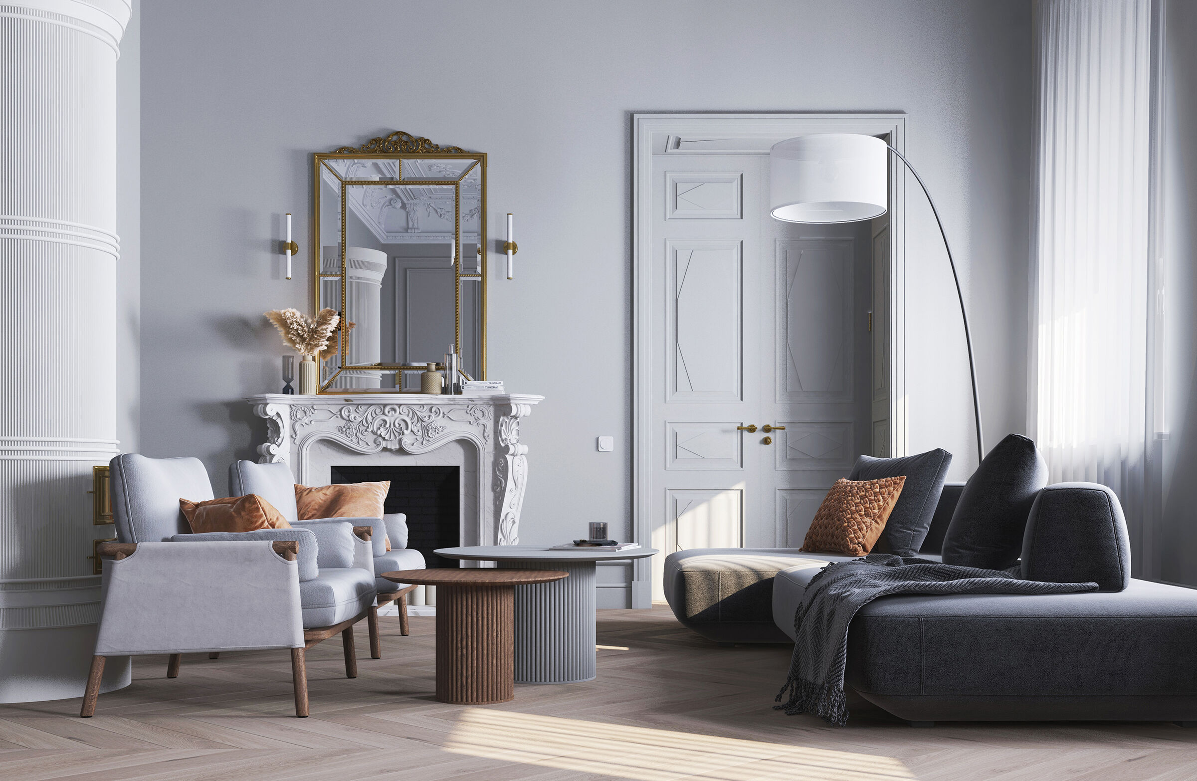 Living room area