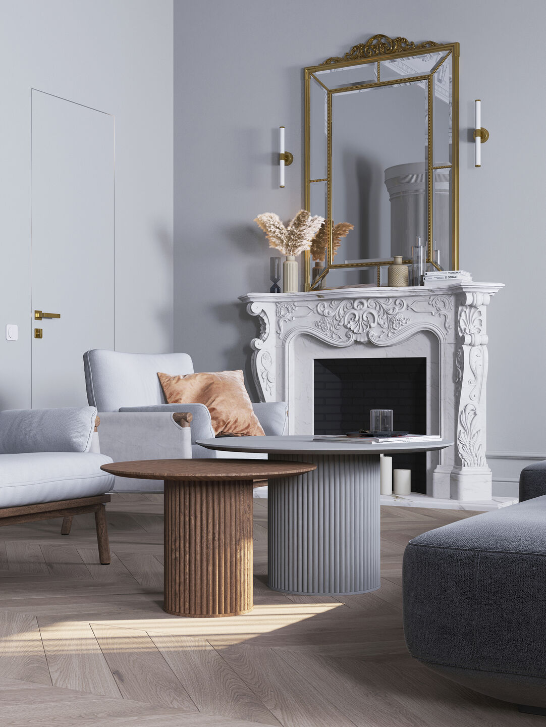 Living room area