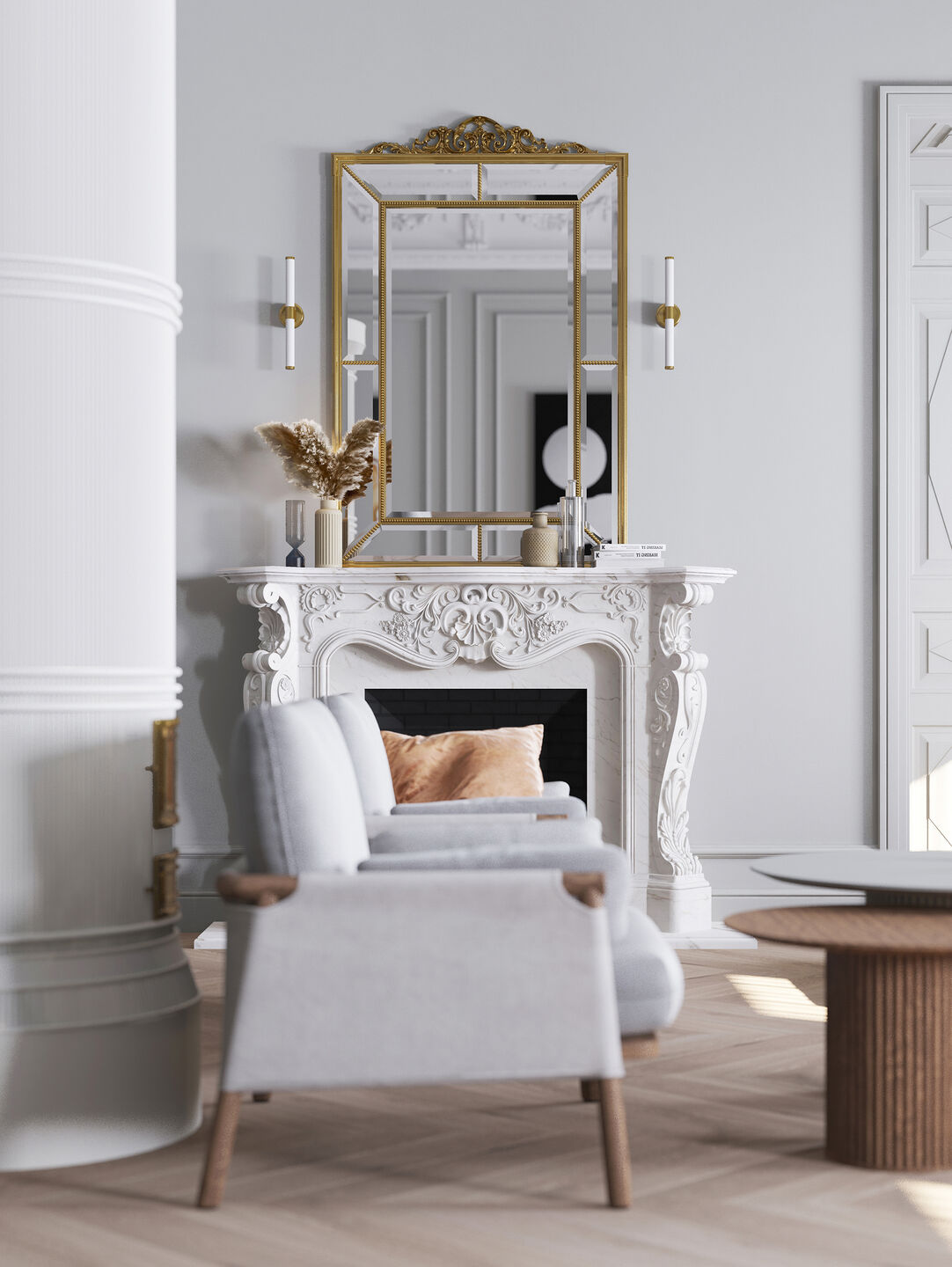 Living room area