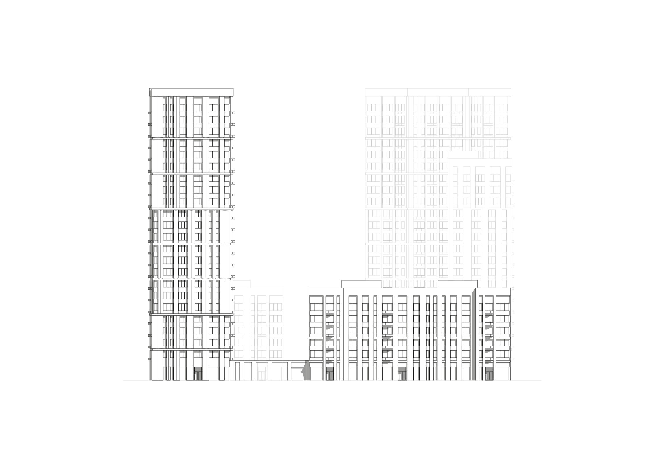Internal block elevation