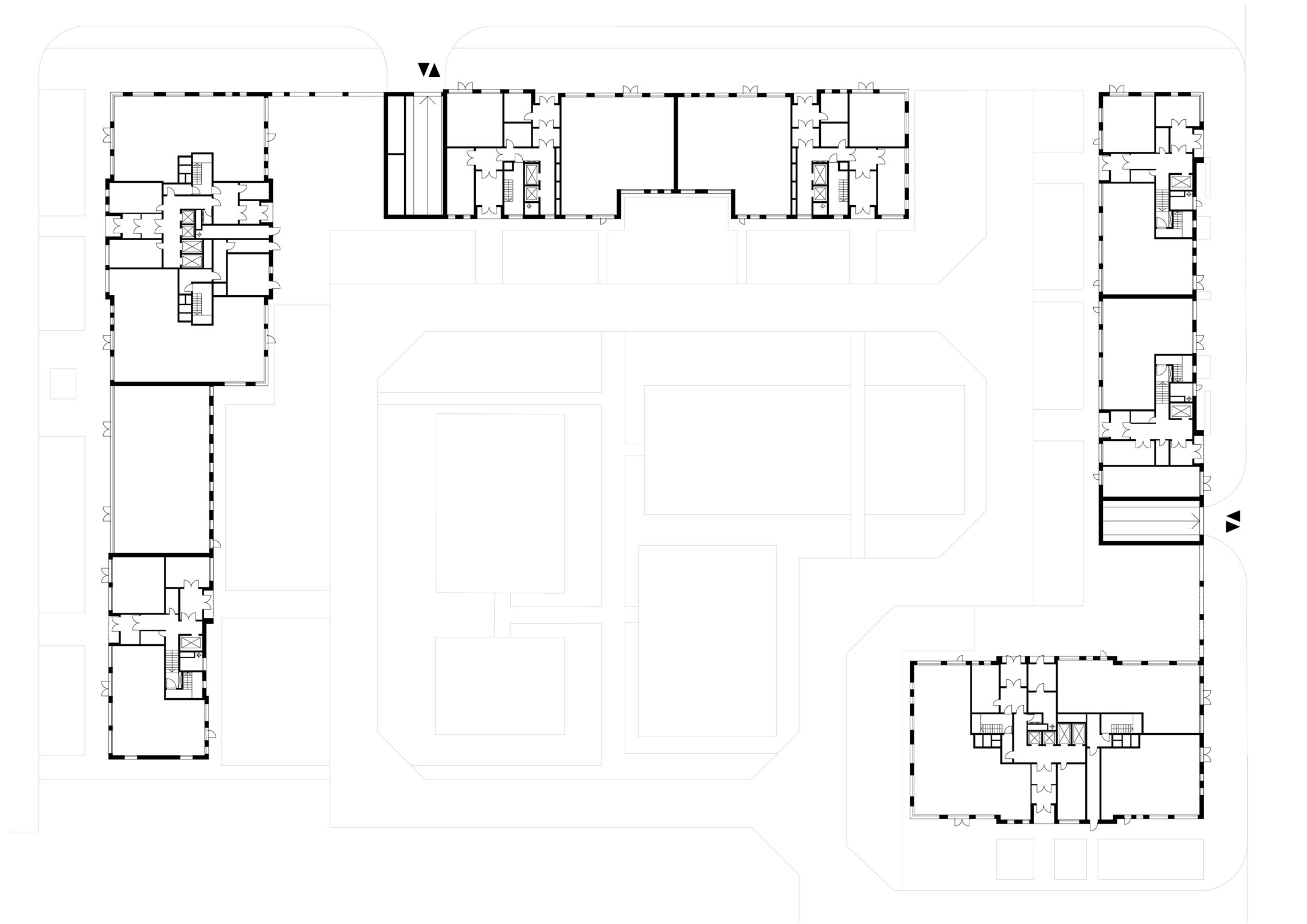 Internal block ground floor