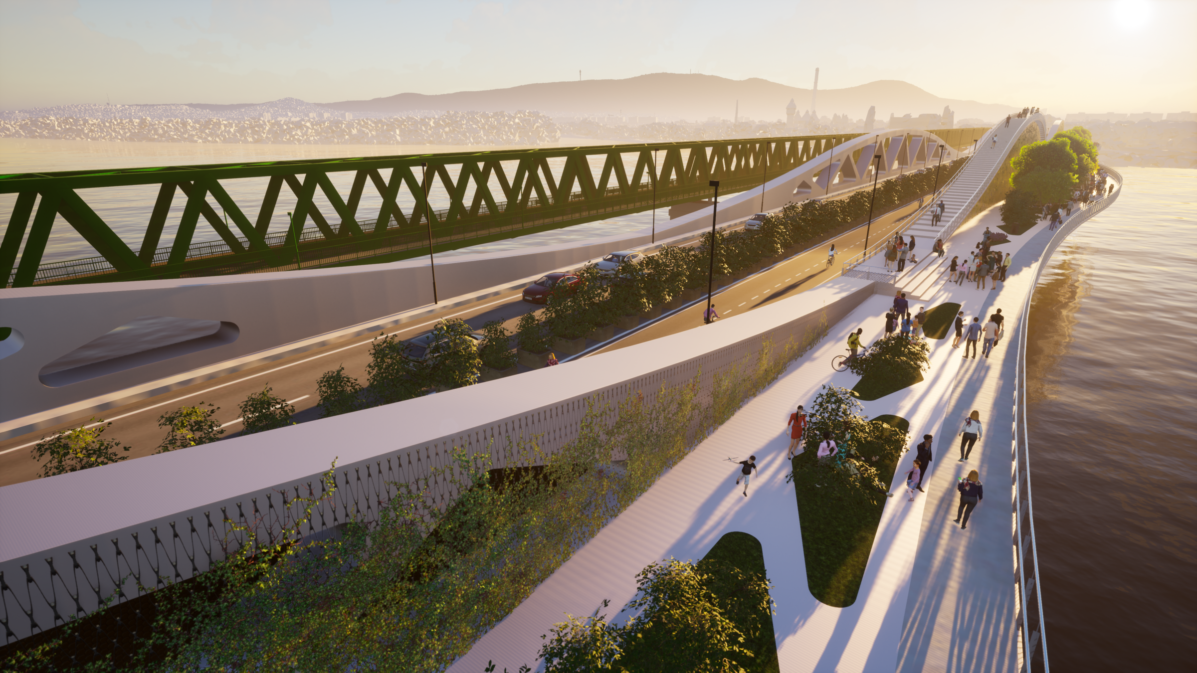 The 'green' bridge
