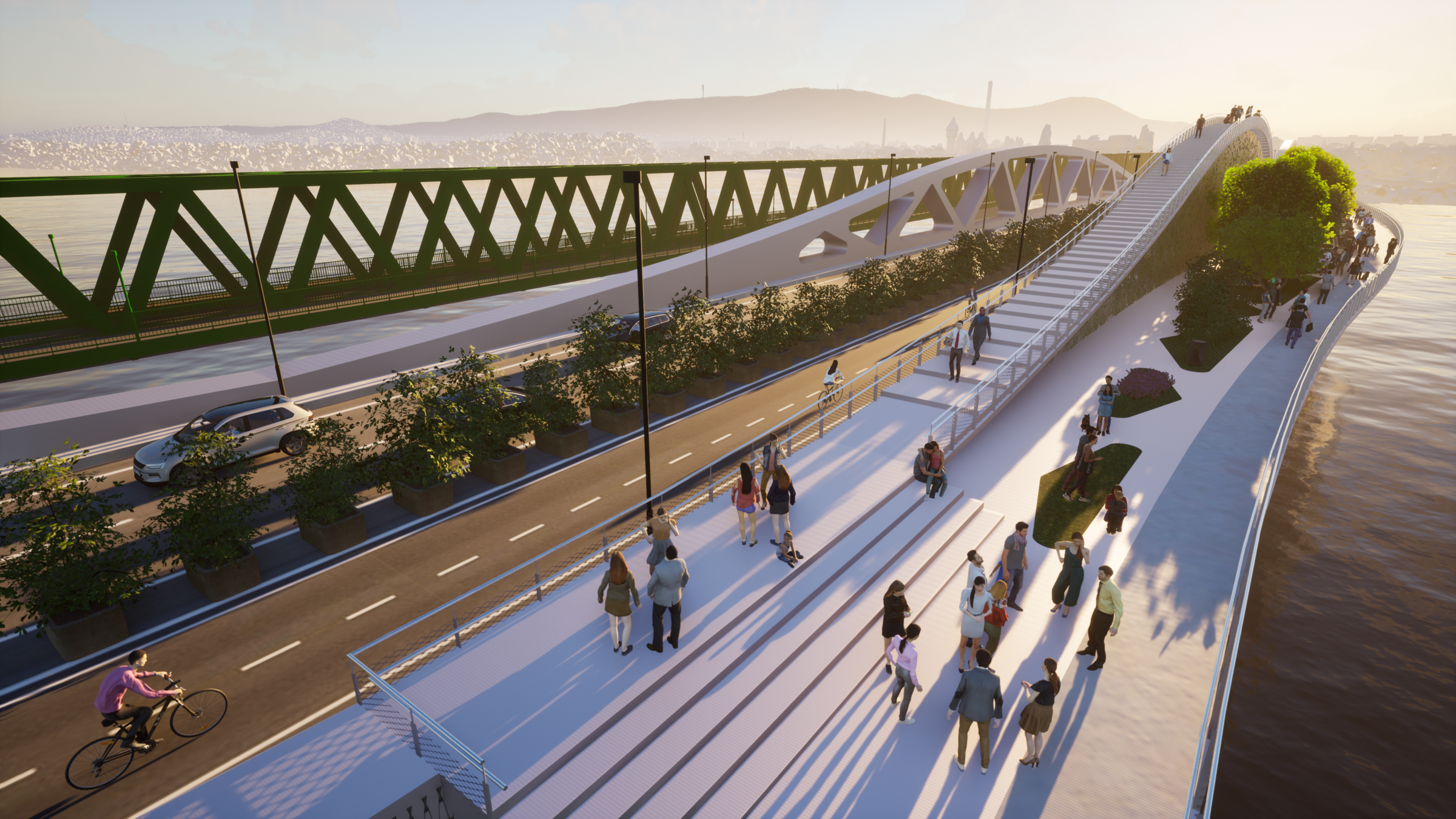 The 'green' bridge