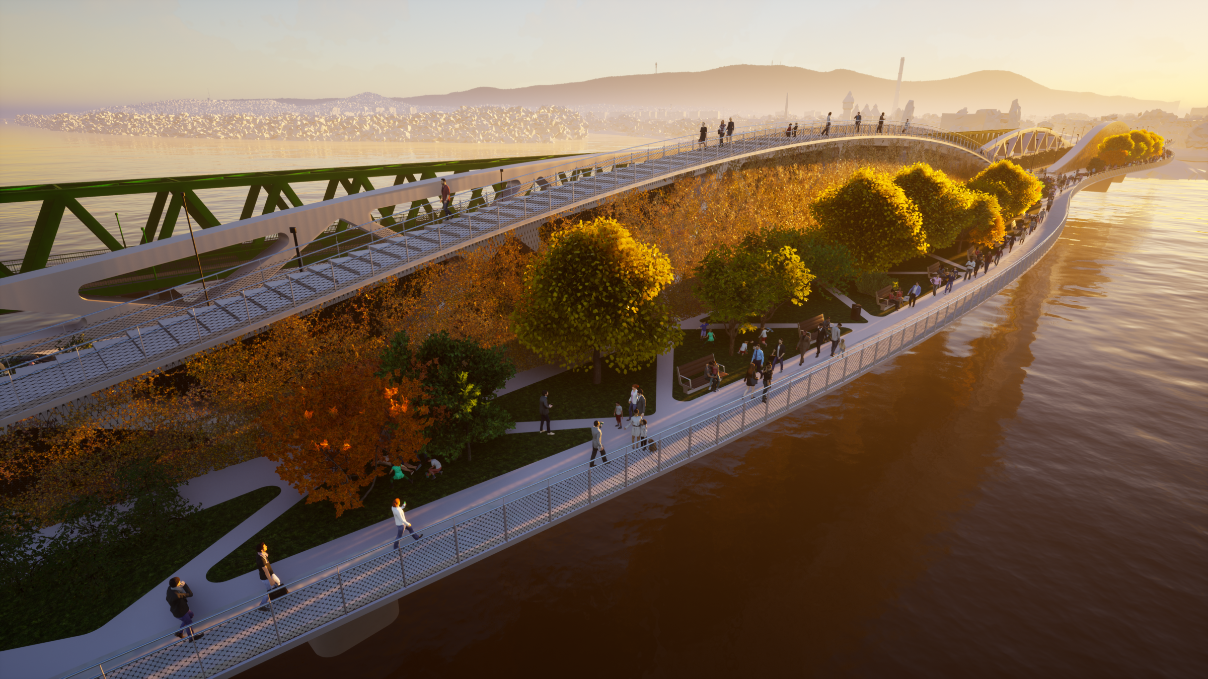 The 'green' bridge