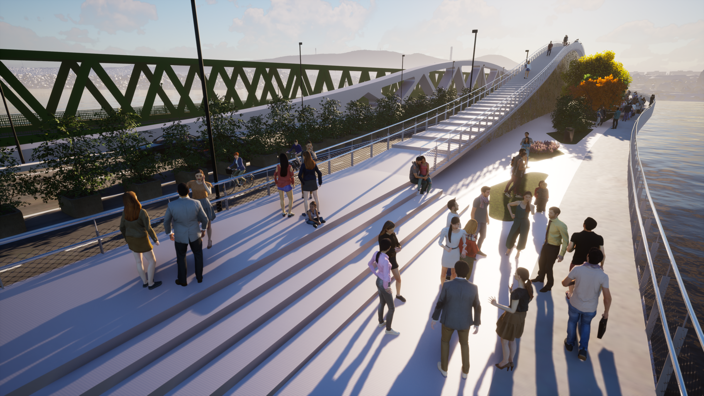 The 'green' bridge