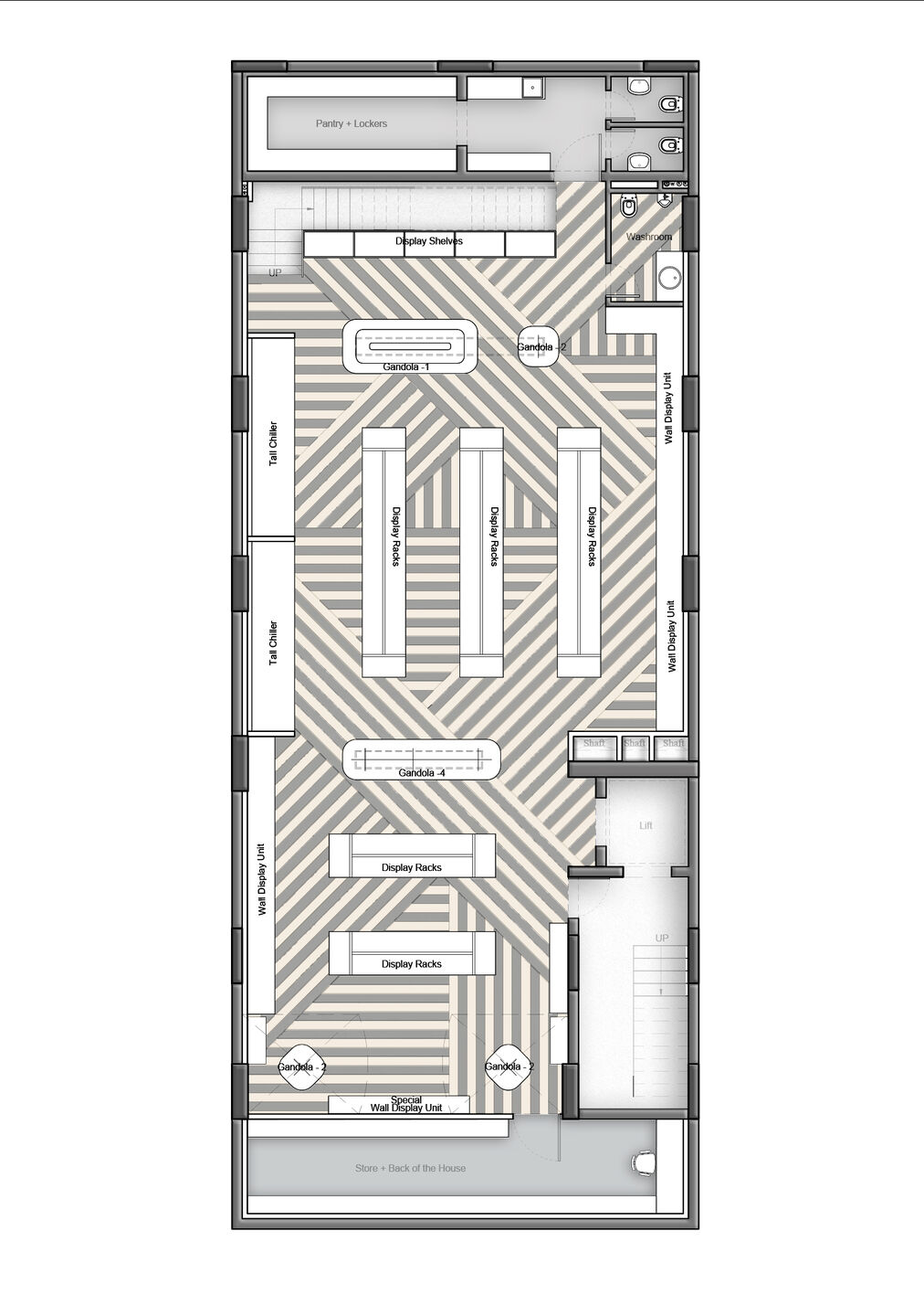 Basement Floor Layout Plan