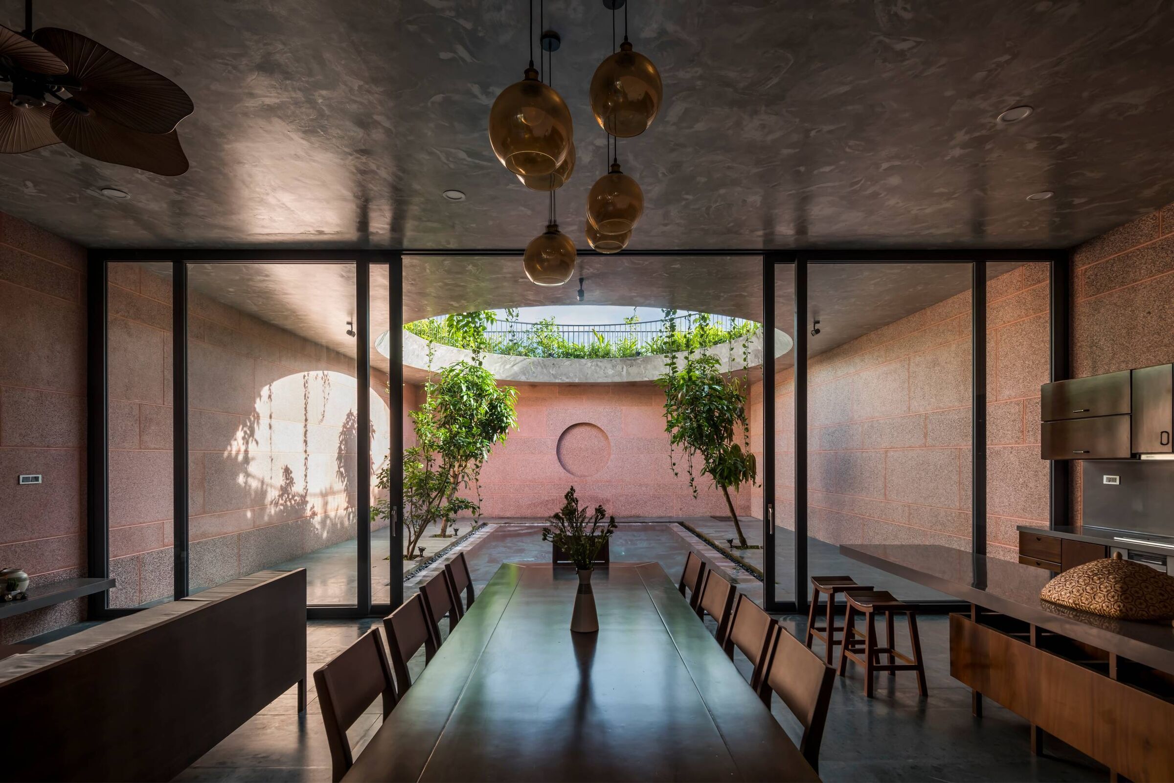 Vietnam's Pink House focuses on an exploration of light and