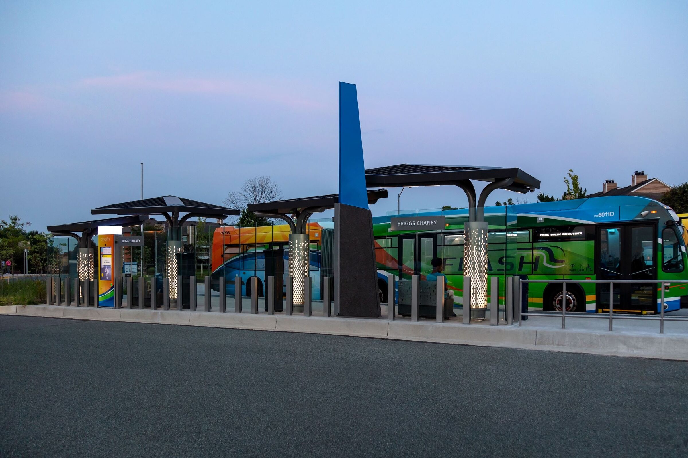 Montgomery County US29 Bus Rapid Transit | Landscape Forms