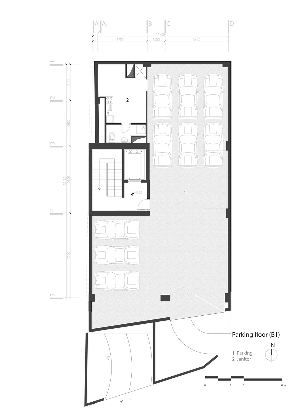 Parking Floor (B1)