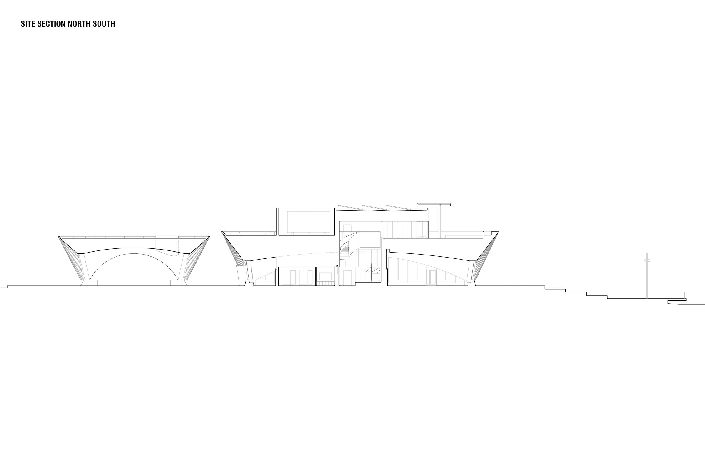 Site Section North to South