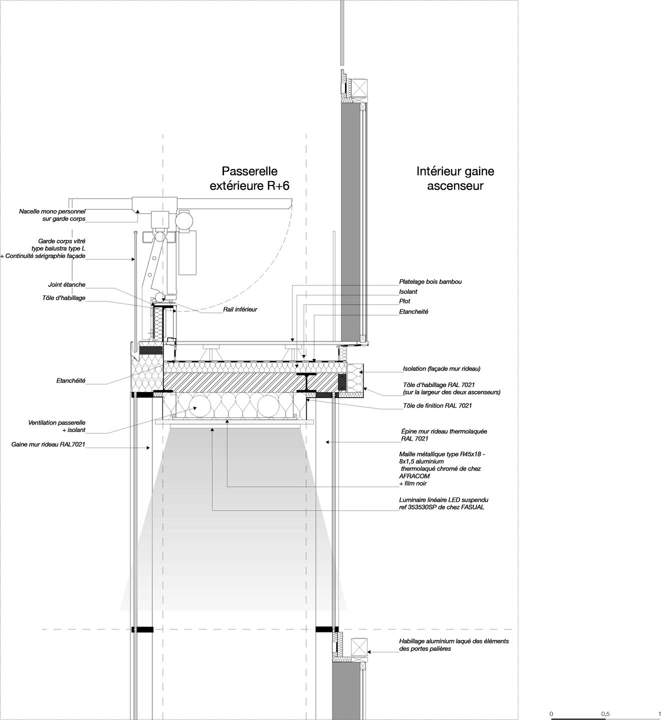 Détail passerelle