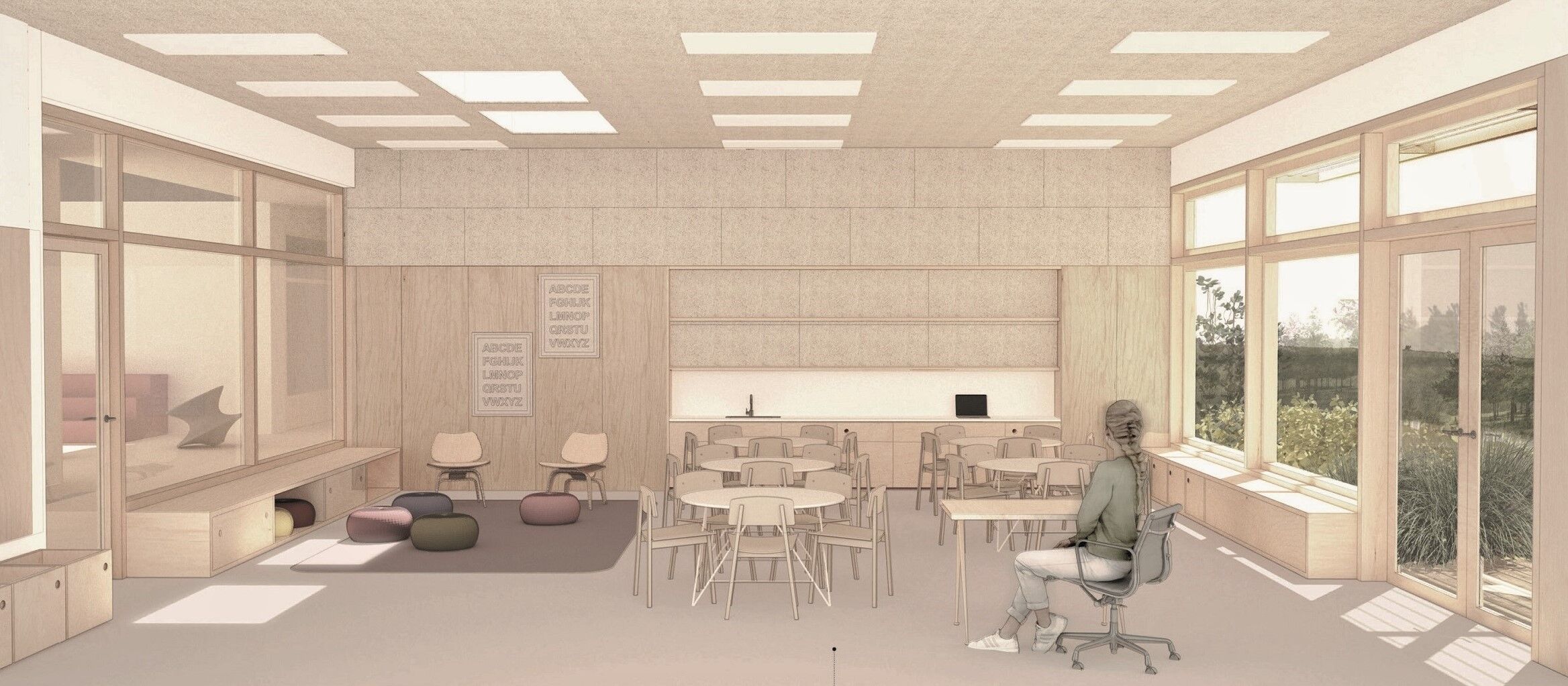Younger children's classroom