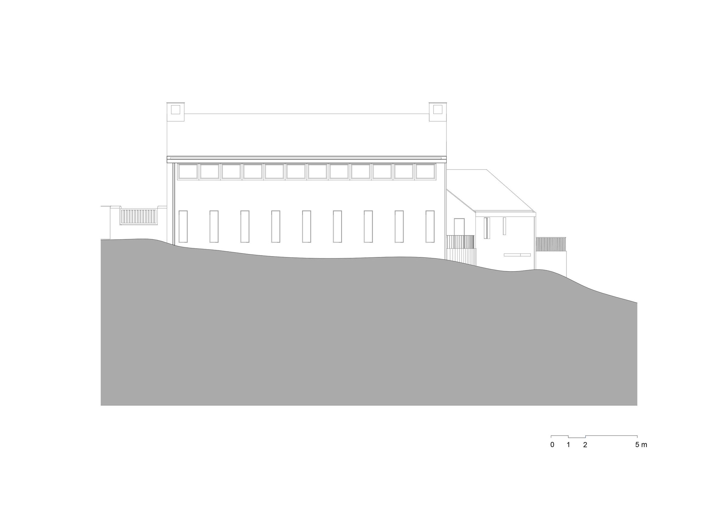 SE elevation