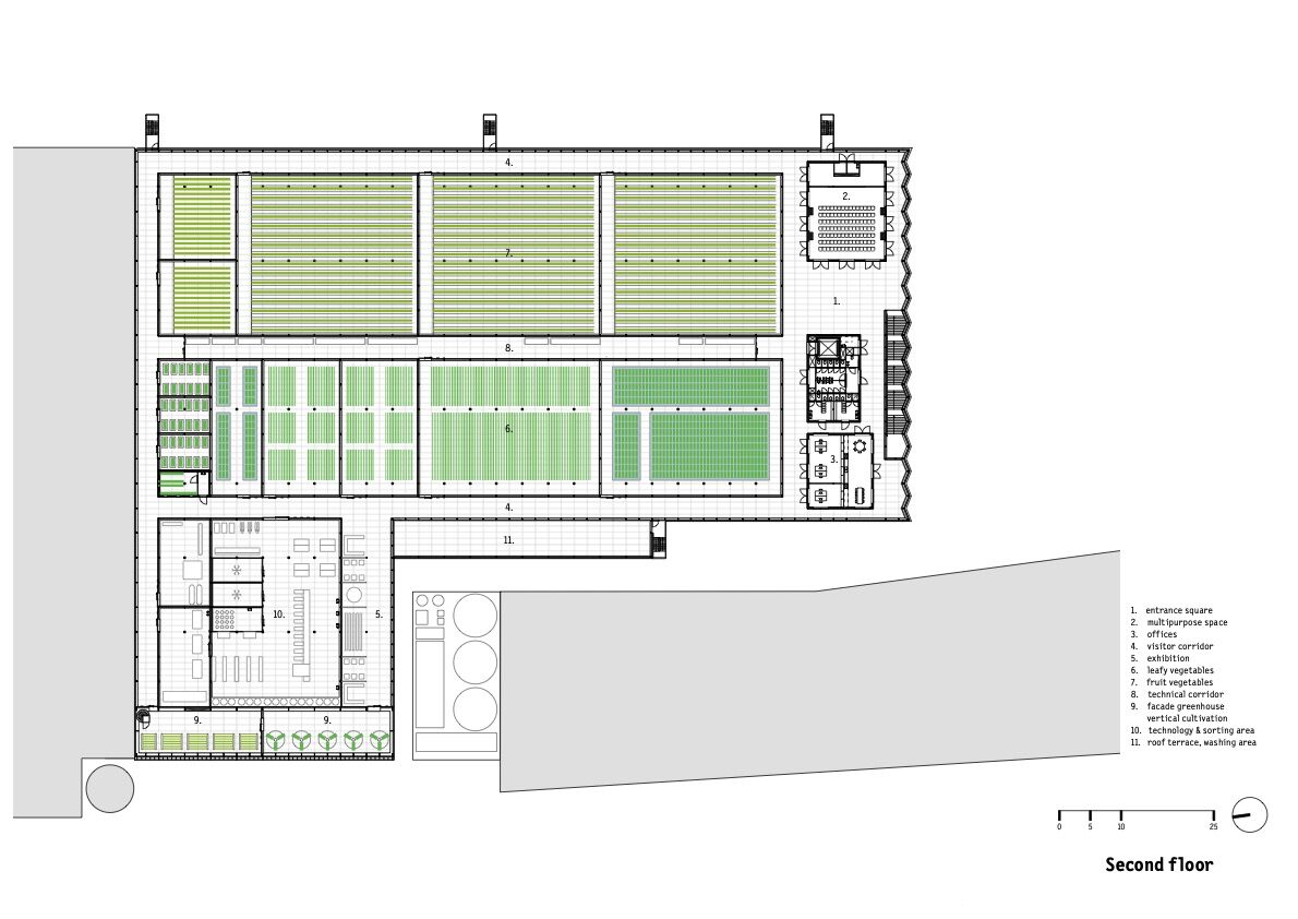 Second floor plan