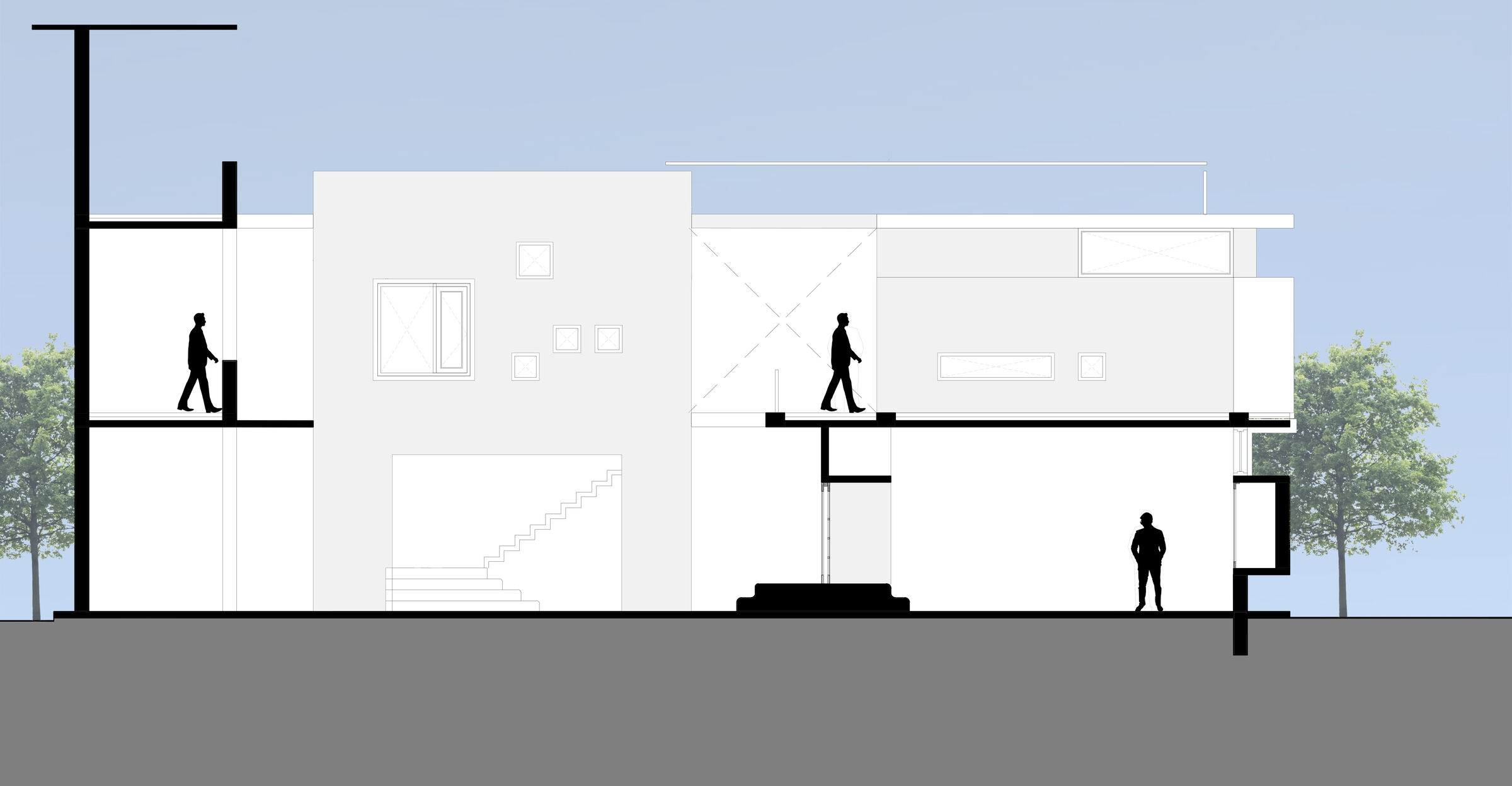 Kindergarten block and old block