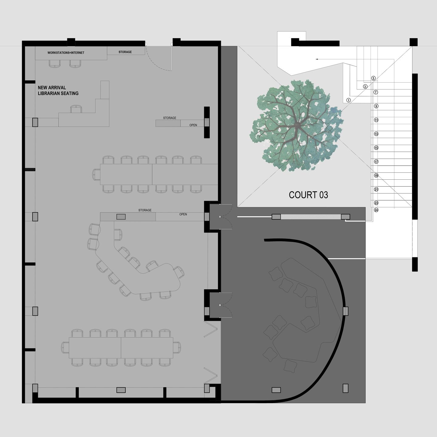 Library Block