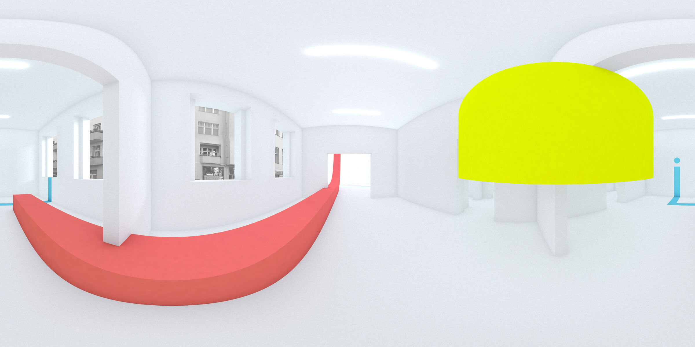 Perceived Space - 3D Rendering