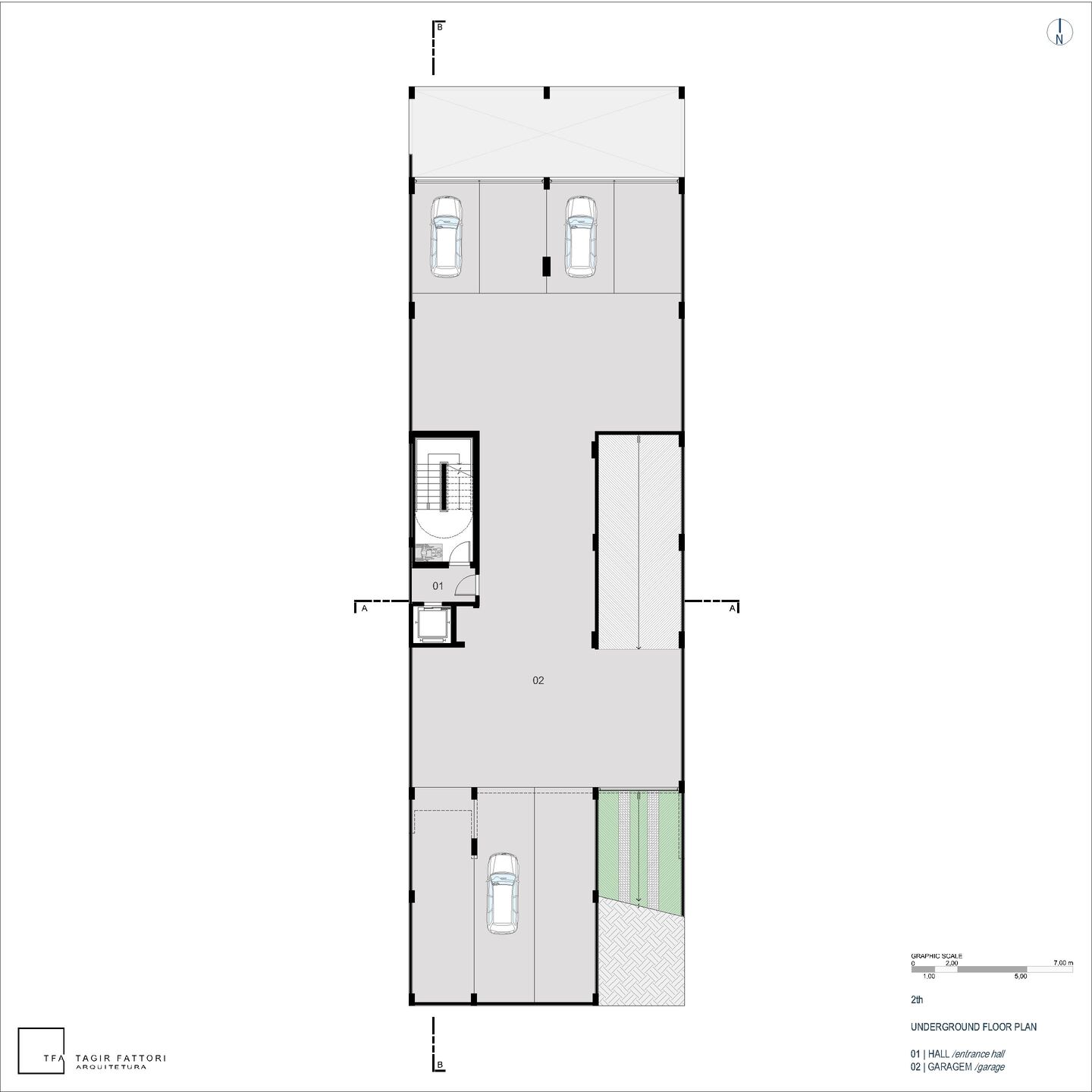 2TH UNDERGROUND FLOOR PLAN