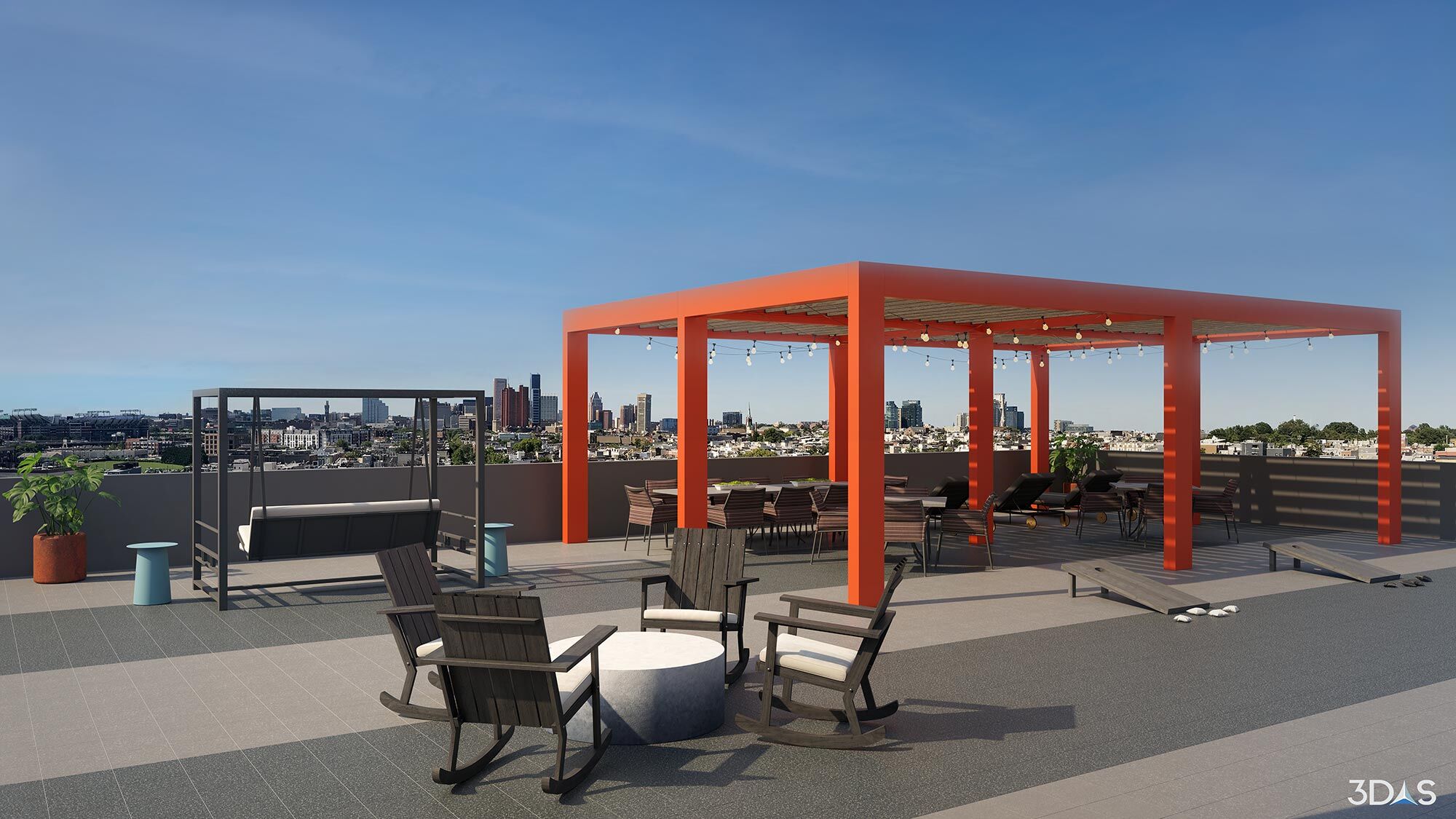 Rooftop 3D Rendering