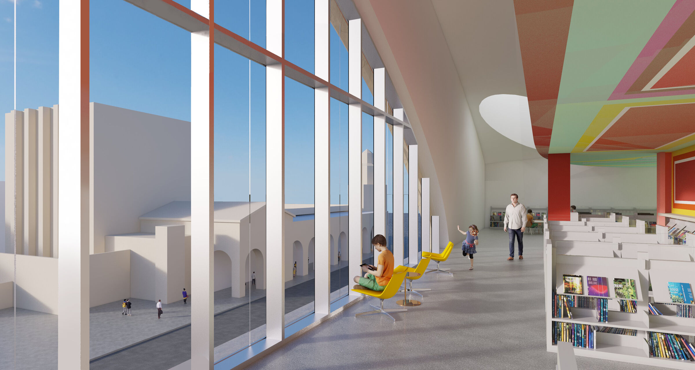 Children's Library Rendering