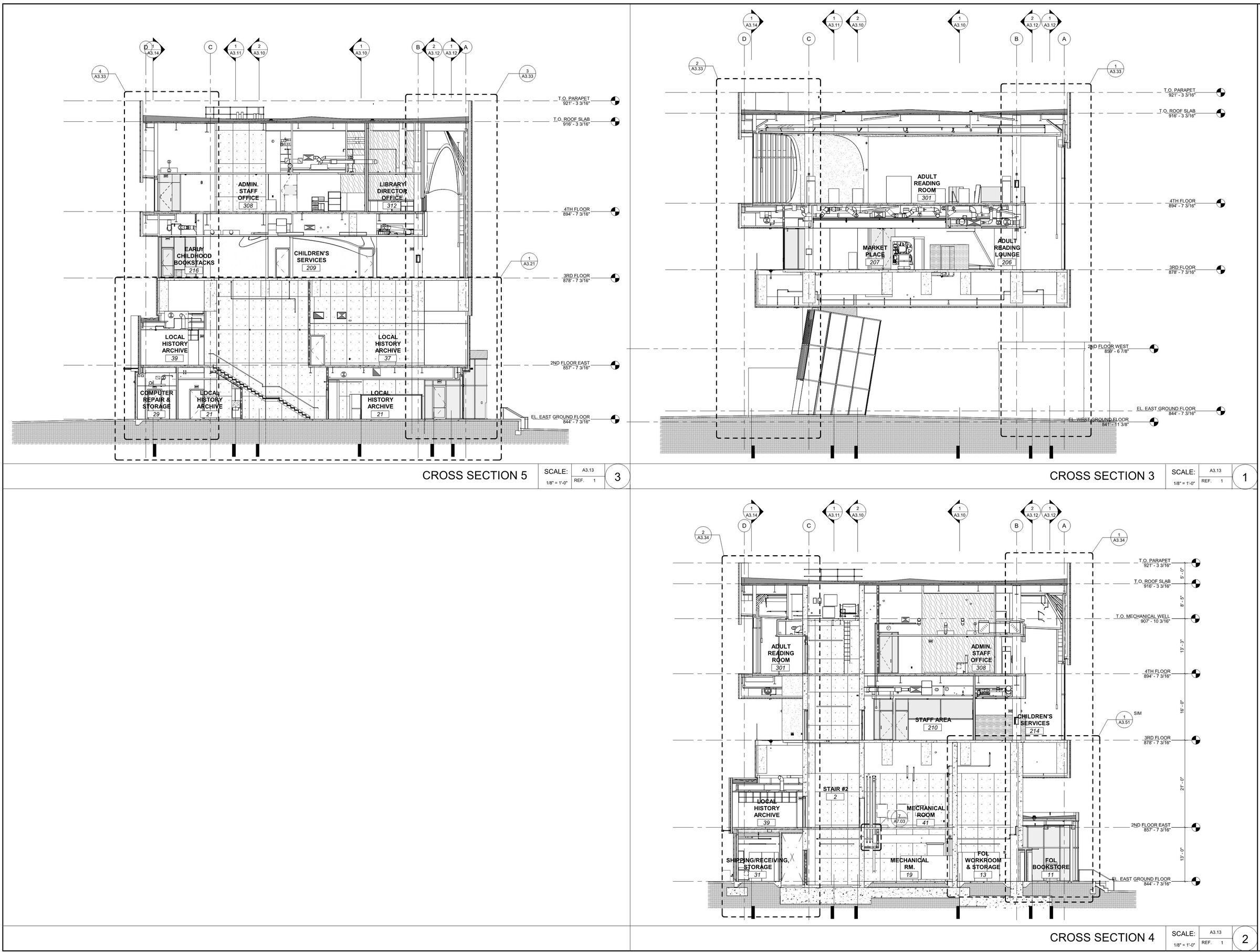 Cross Sections 3-5