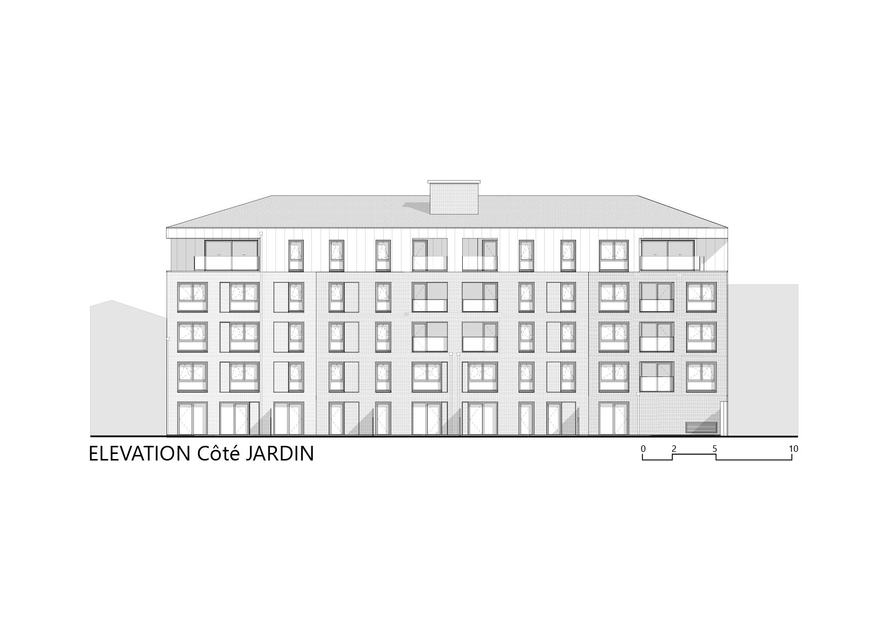 Facade Garden Side
