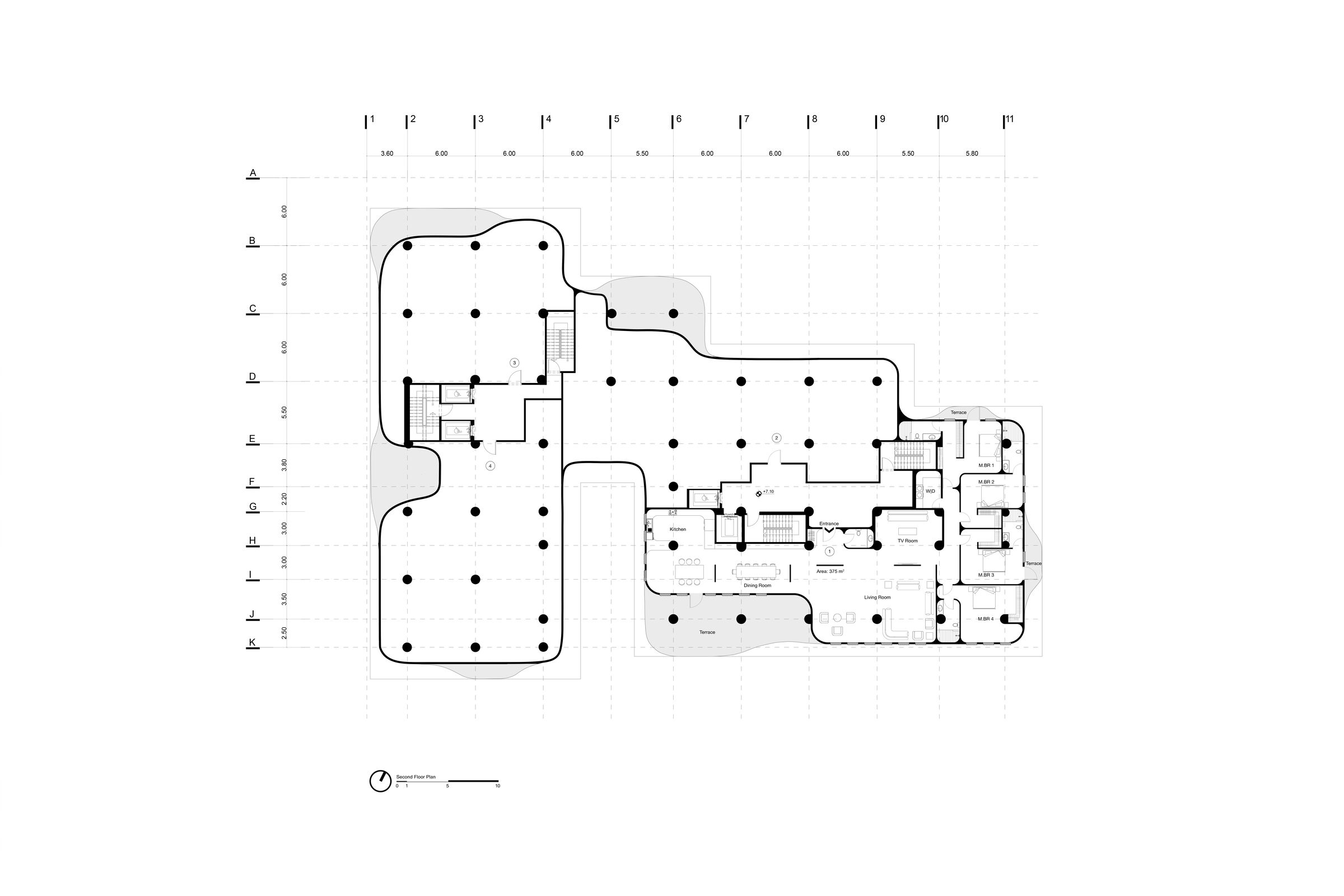 Second floor plan