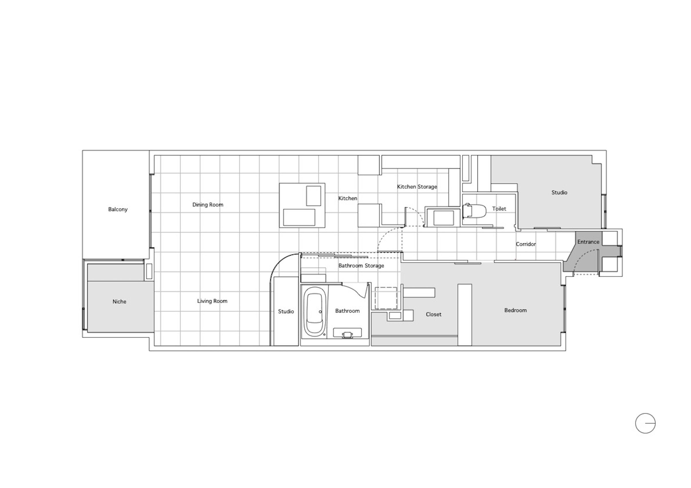 Floorplan scale 1:50