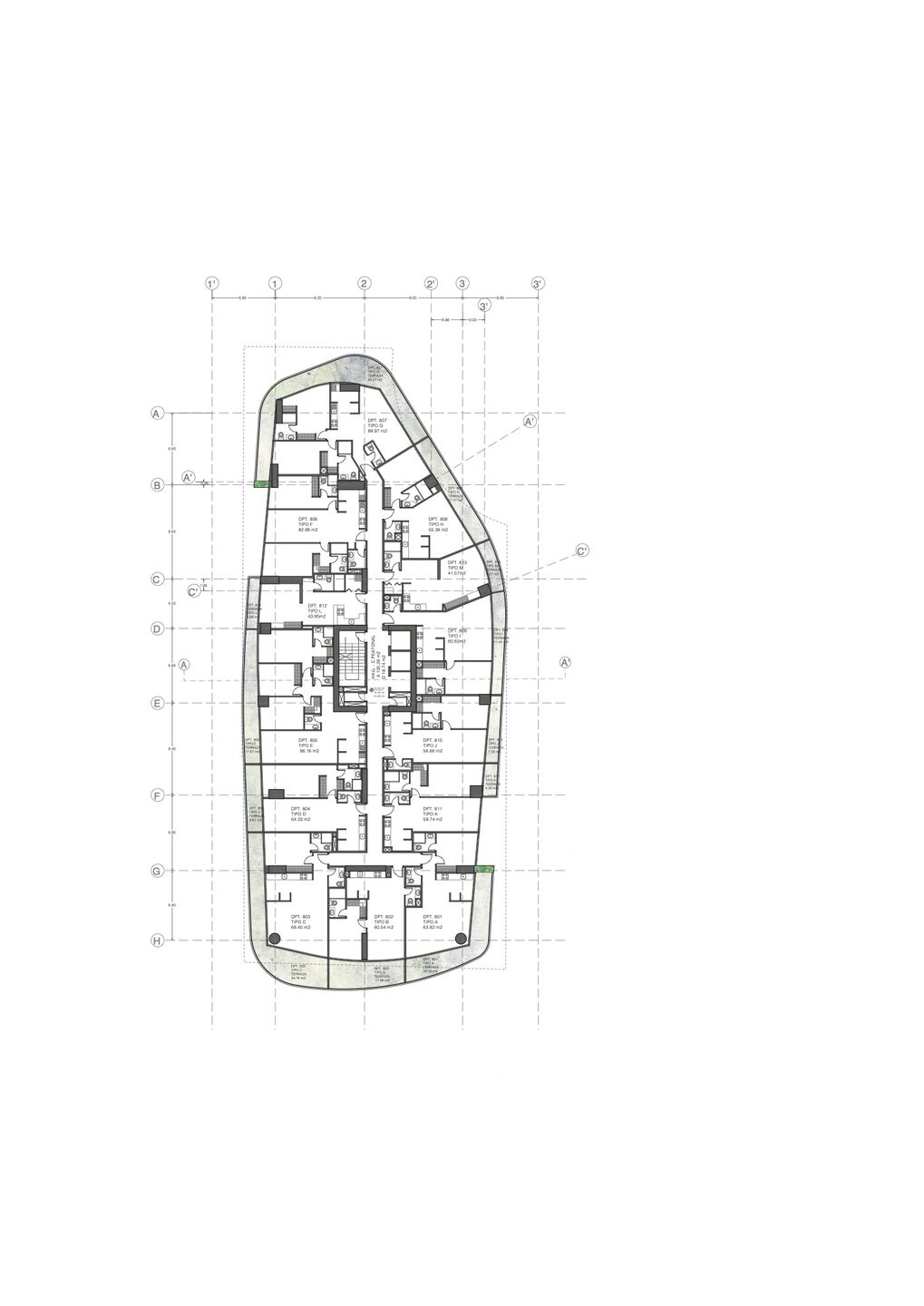 Floor plan Type B