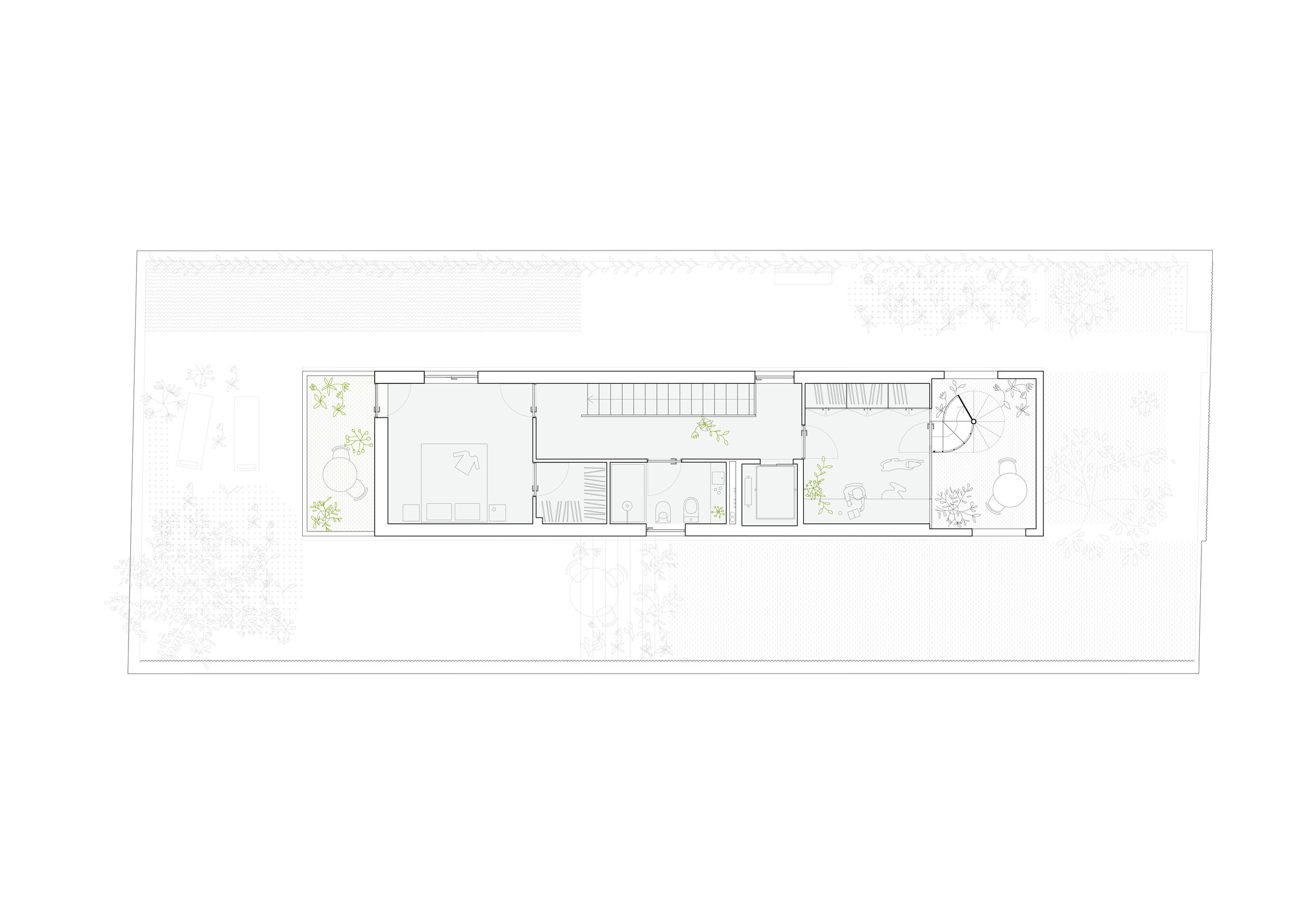 Second floor. Guests floor
